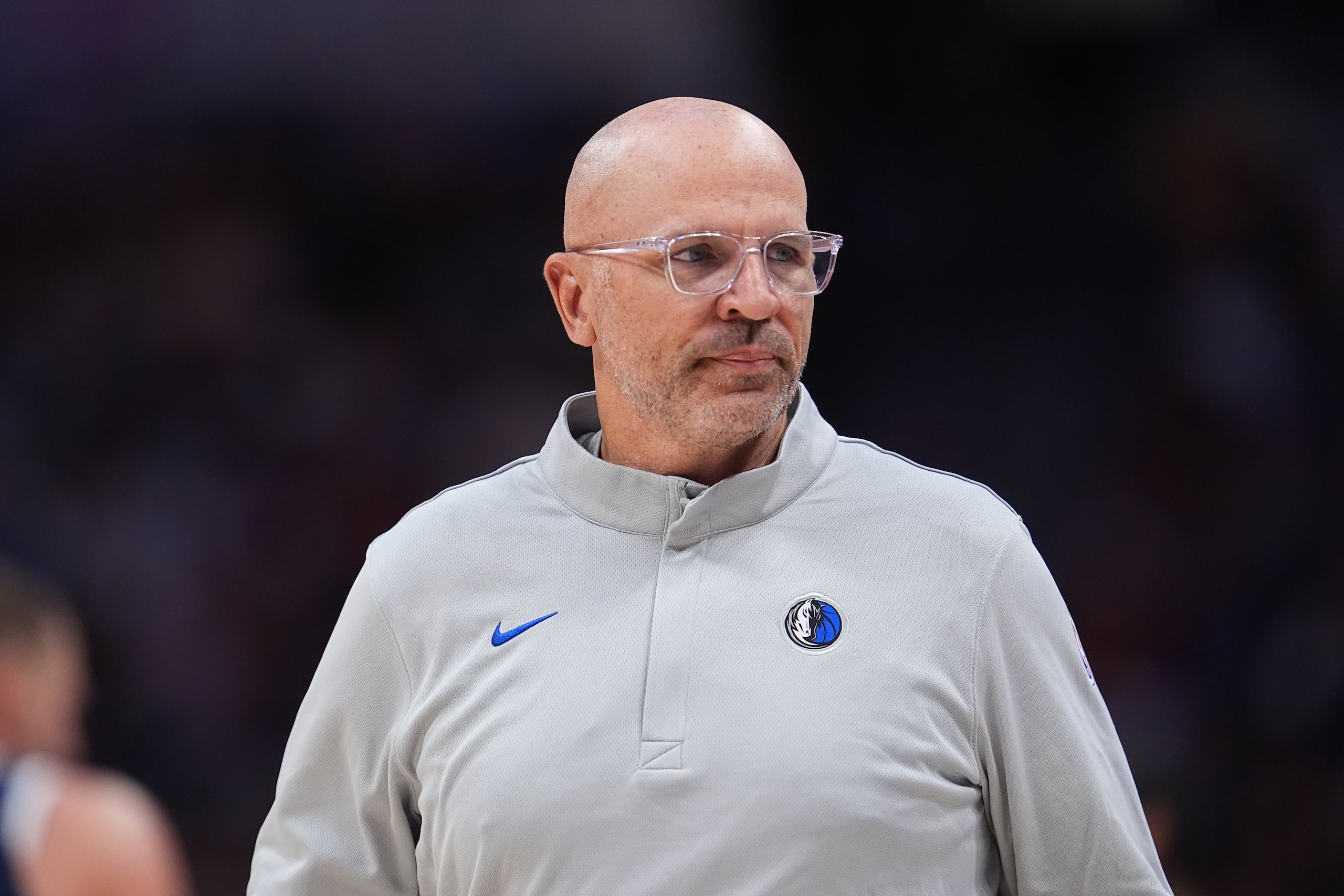 Jason Kidd, exdirigente de los Mavericks de Dallas, durante un partido ante los Nuggets de Denver.