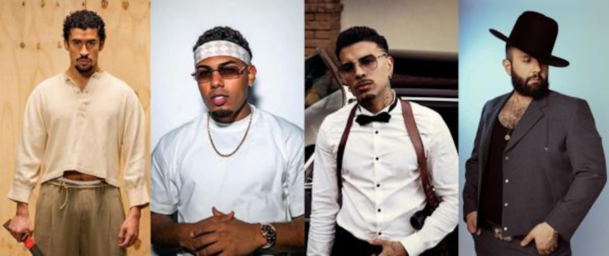 Bad Bunny, Myke Towers, Rauw Alejandro y Carín León cuentan con 10 nominaciones cada uno.