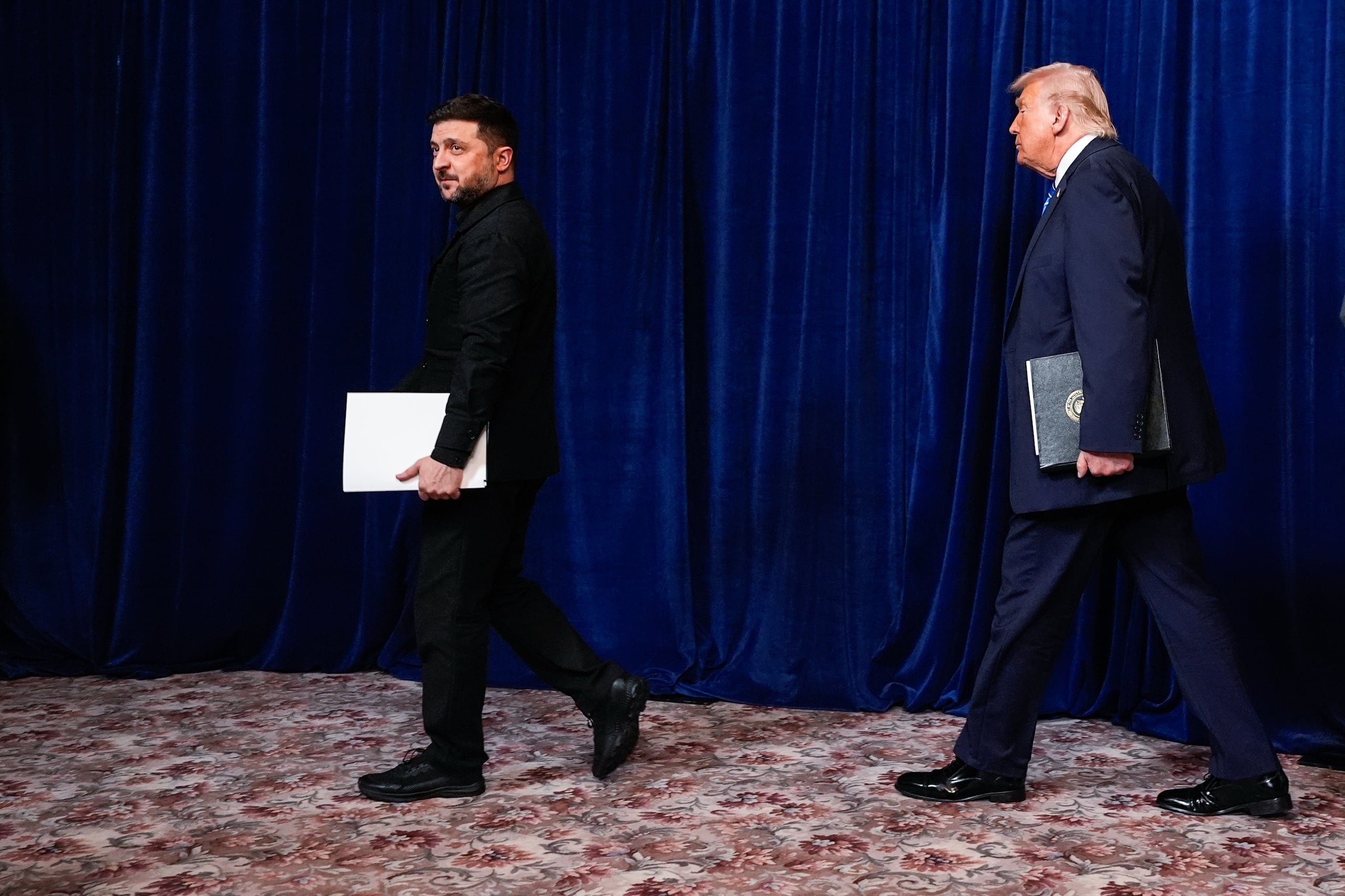 Zelenskyy agradeció a Trump por su trabajo y afirmó que Ucrania esta lista para la paz.