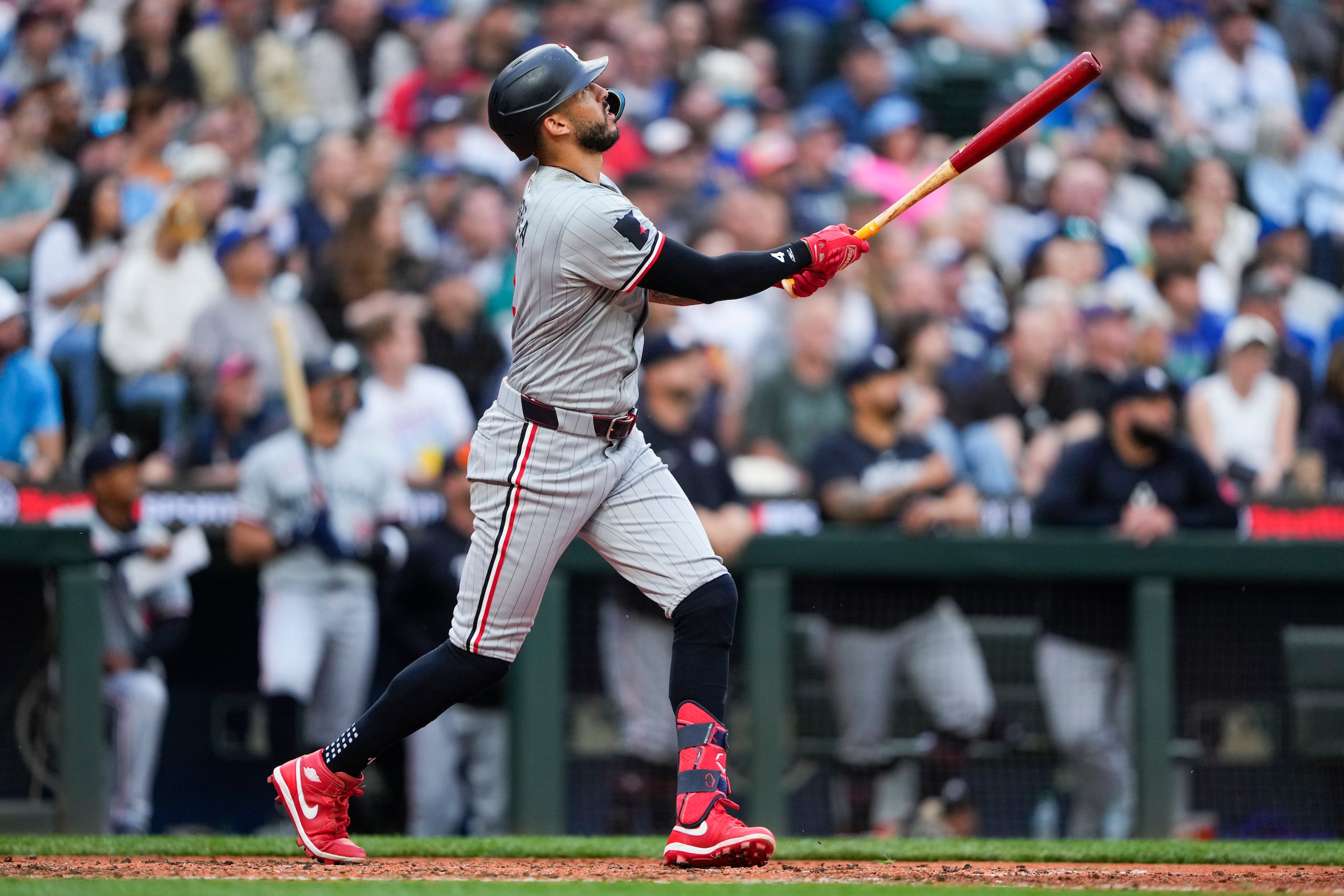 Carlos Correa pegó un jonron en la séptima entrada para darle la ventaja a los Twins.