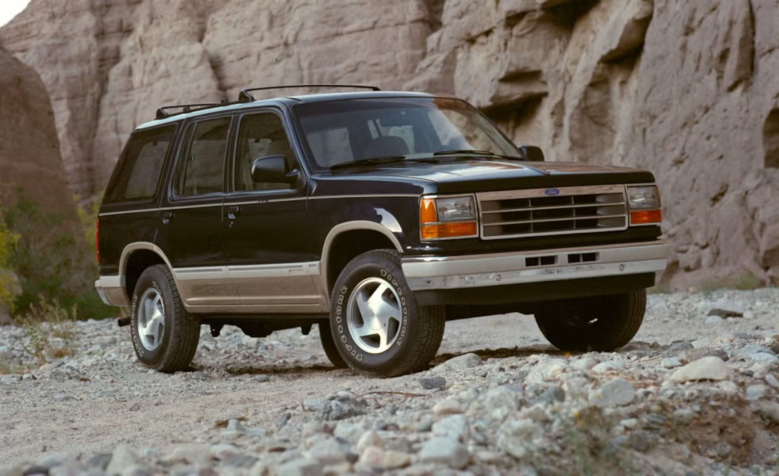 La primera Explorer, que salió para el año modelo de 1991, revolucionó a la industria automotriz.