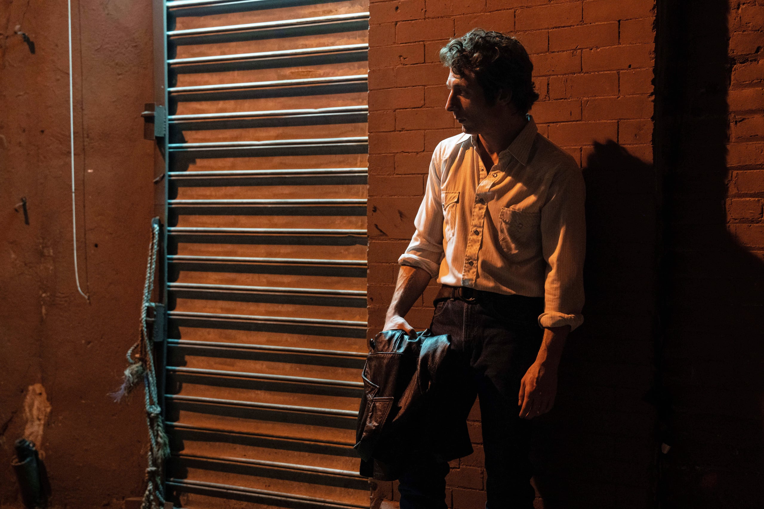 Una escena de "Springsteen: Deliver Me From Nowhere", la película sobre Bruce Springsteen. (Macall Polay/20th Century Studios via AP)
