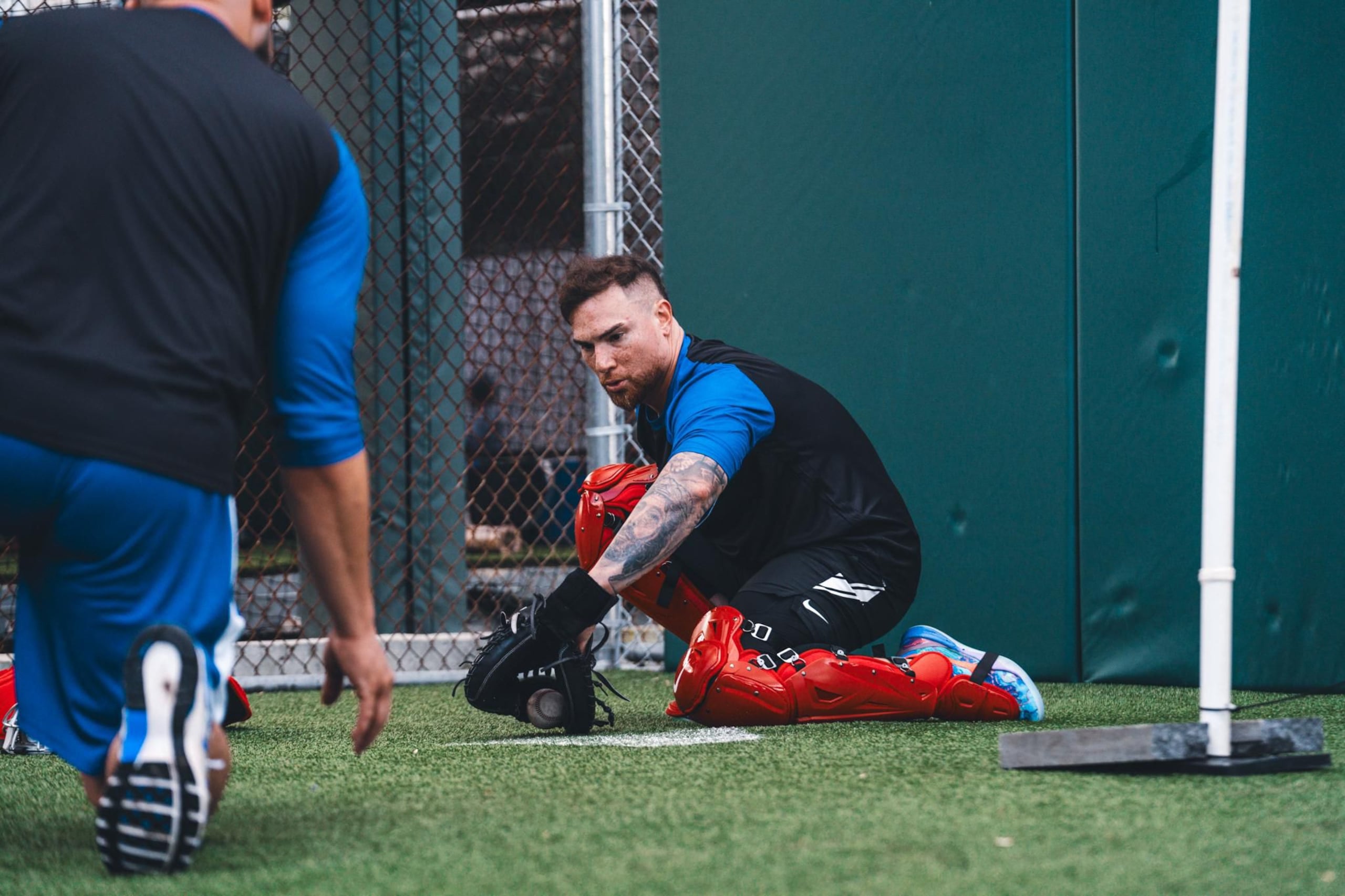 Christian Vázquez está en uniforme de Santurce desde hoy, domingo, para el dob le choque frente a Caguas.