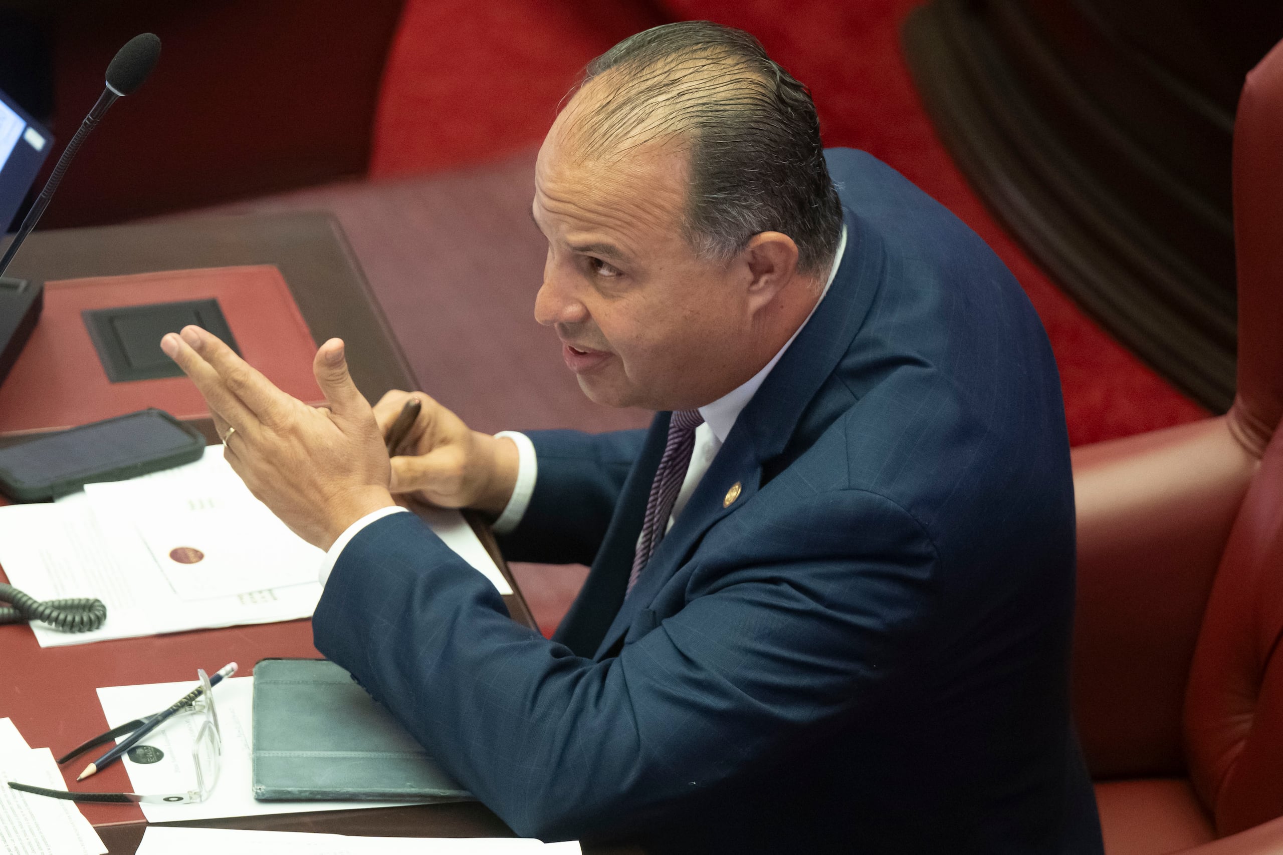 Senador Juan Oscar Morales. FOTO POR: Carlos Rivera Giusti/GFR Media