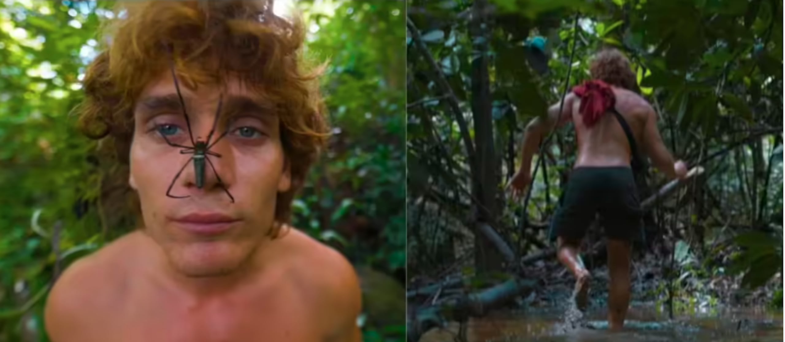 Mika Etowski lleva cinco años viviendo en la selva.