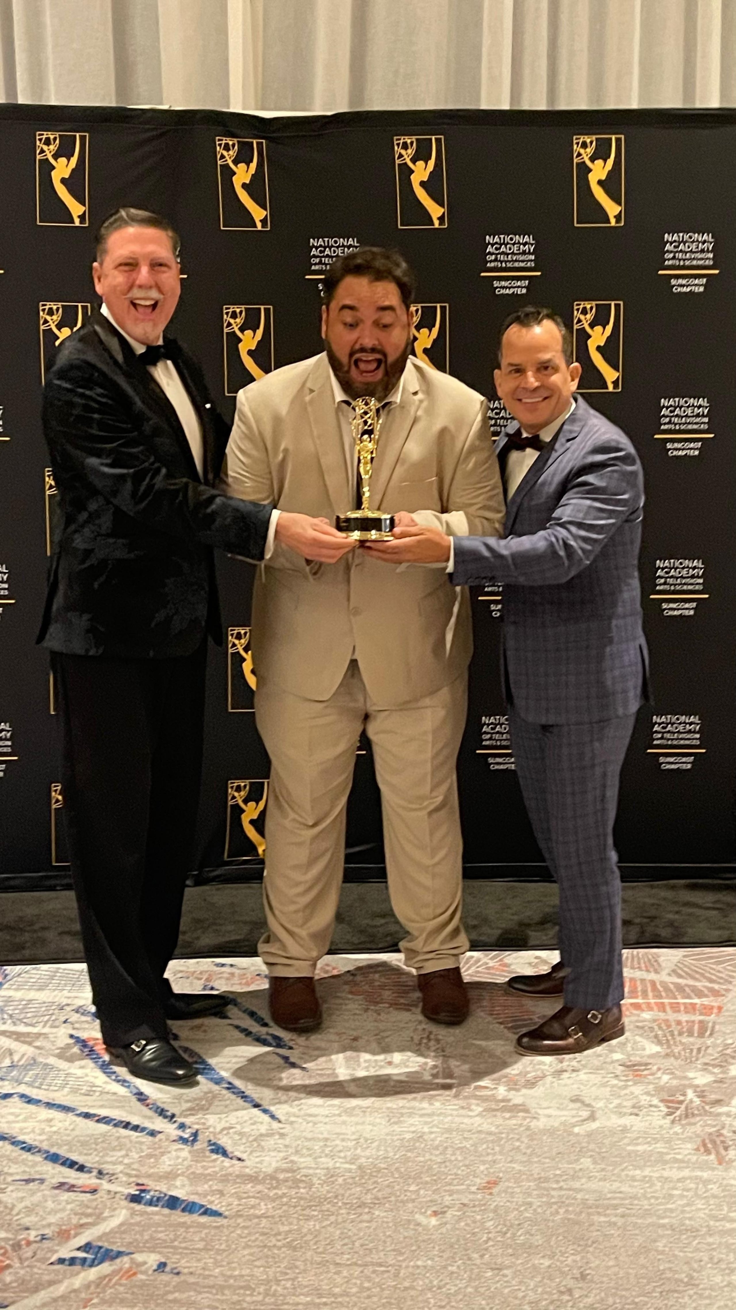 Francisco Zamora, Marcos Garófalo y Froyd Rivera de Autorgrafo.TV.