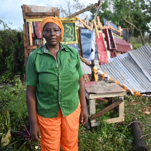 FOTOS: El poderoso huracán Melissa azota Jamaica