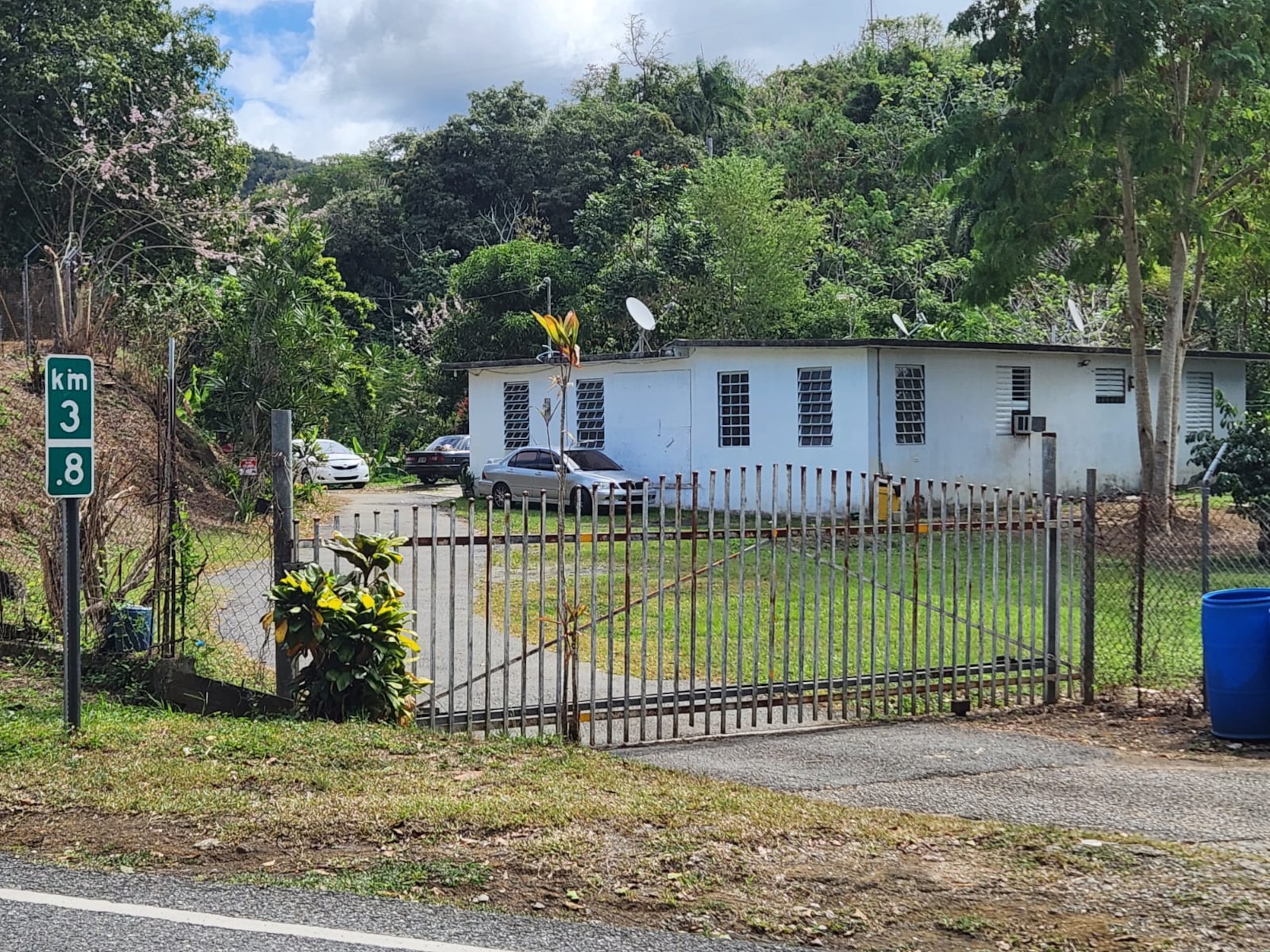 Residencia en Yauco donde fueron asesinados Linnette Morales Vázquez, Lissette Vázquez Vélez y Luis Miguel Morales Vázquez.