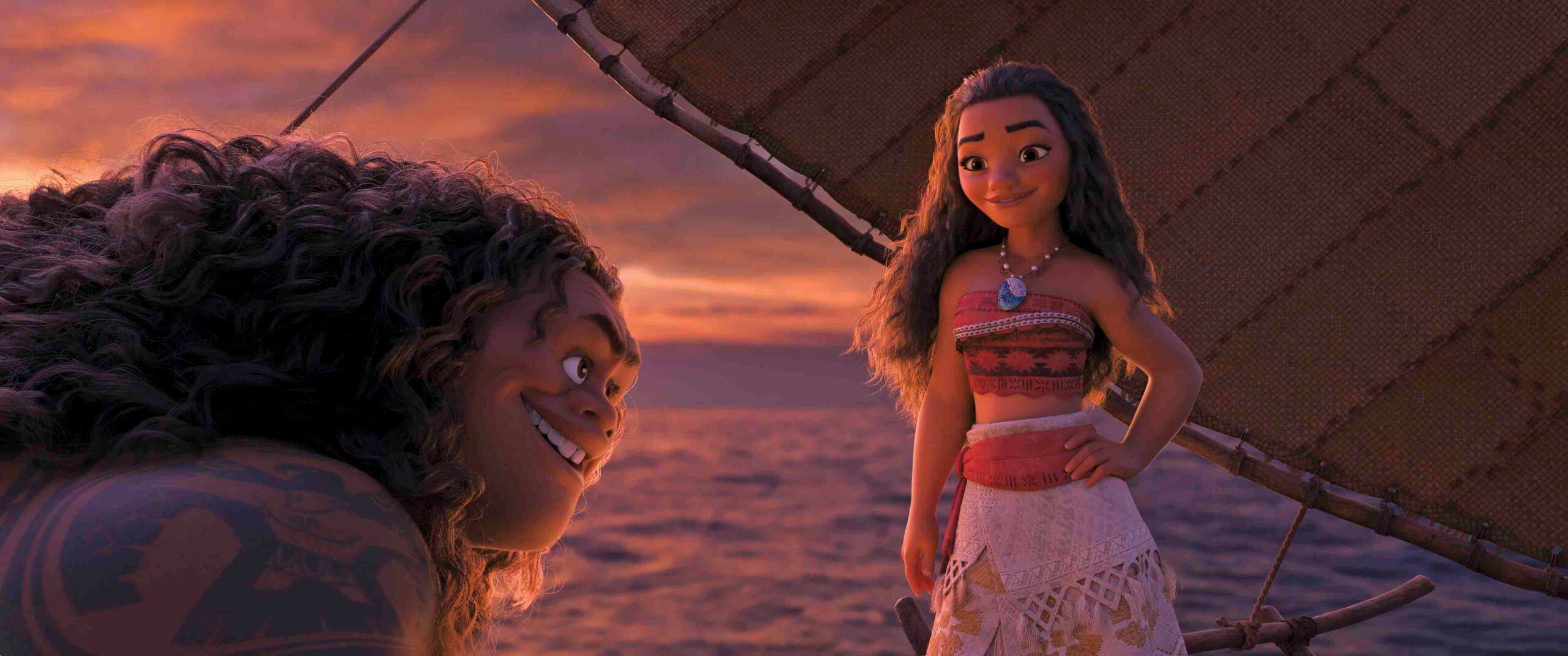 Moana está completamente ocupada en asumir la responsabilidad de ser la próxima jefa de su tribu. (Suministrada / Disney)