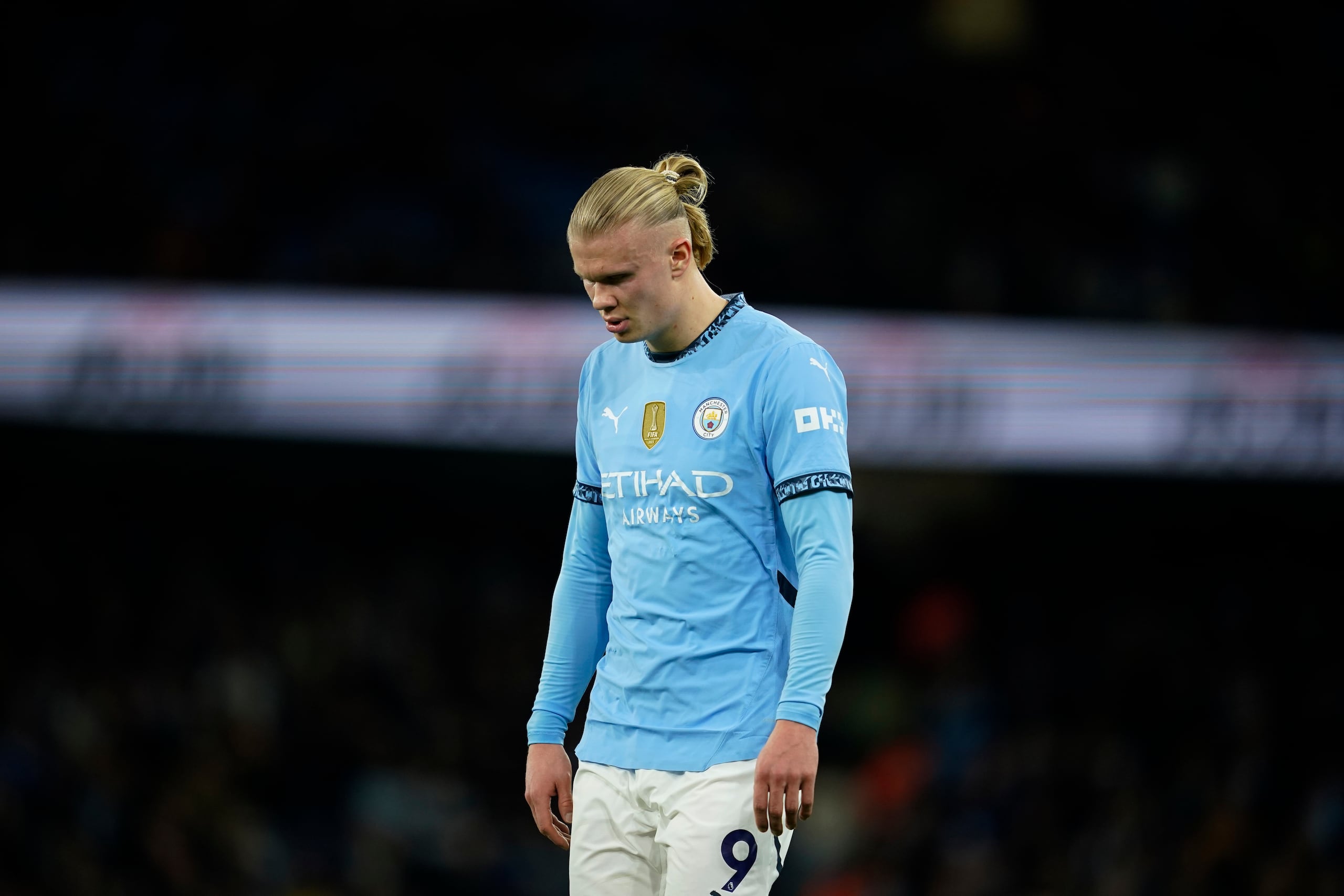 Erling Haaland, del Manchester City, tras el encuentro ante el Tottenham en a Liga Premier el sábado 23 de noviembre del 2024.