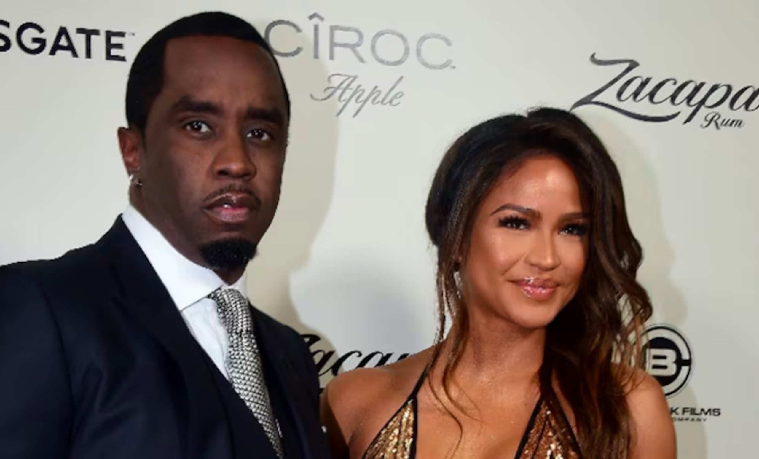 La actriz Cassie Ventura y Sean Combs posan a su llegada al estreno de la película "The Perfect Match" en Hollywood, California, era marzo de 2016.
