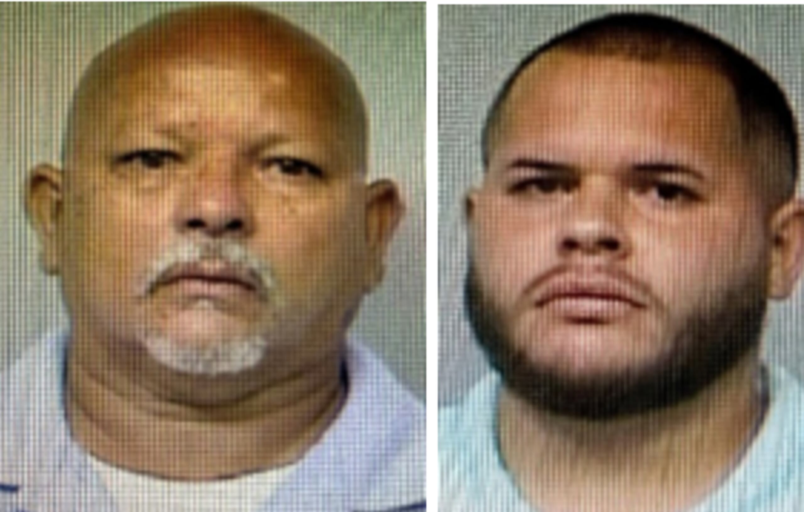 Fichas suministradas por la Policía de Kevin J. Irizarry Rivera, de 24 años, y su padre, Ángel L. Irizarry Maldonado, de 57.