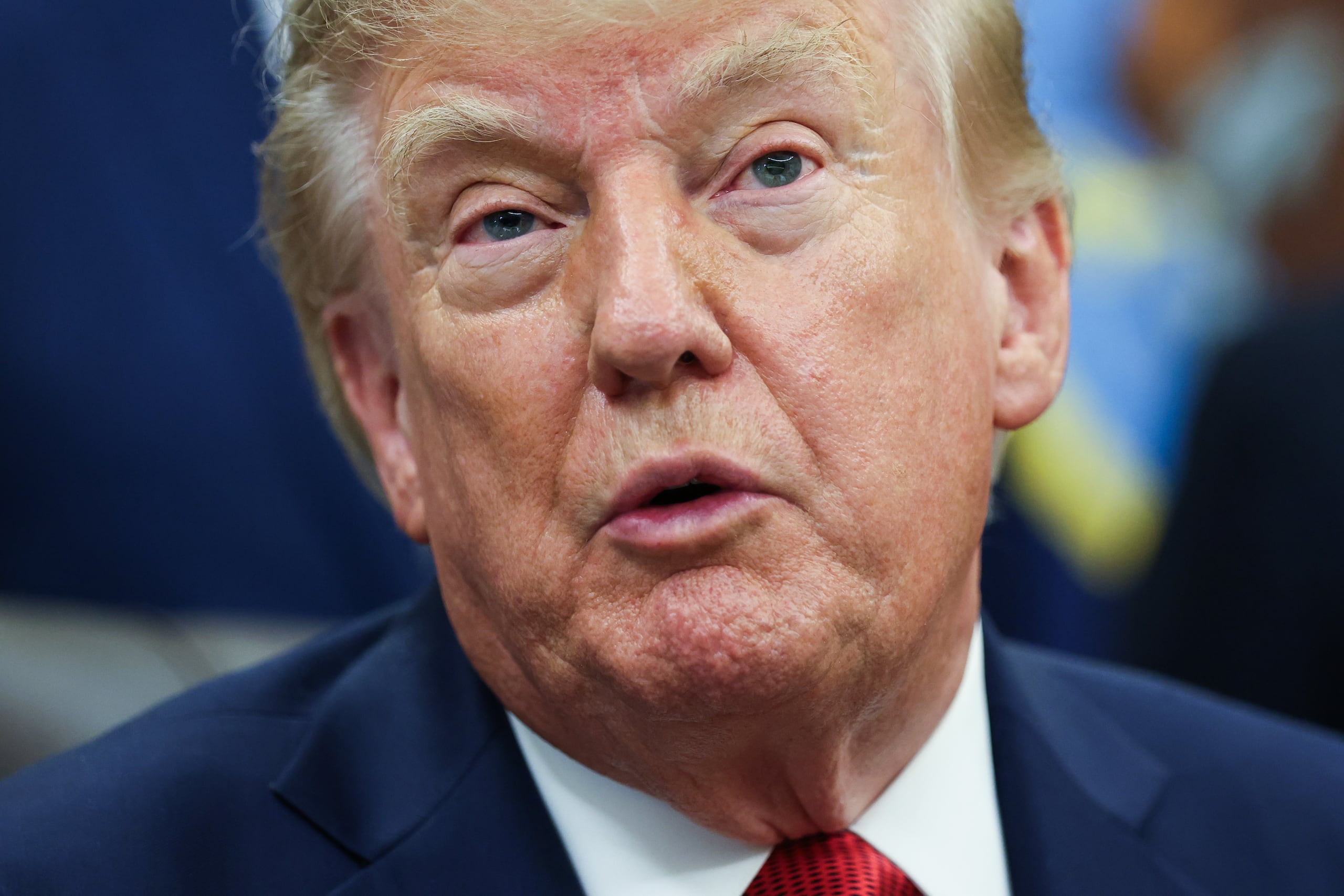 El presidente de Estados Unidos, Donald Trump. (EFE/EPA/Samuel Corum/POOL)
