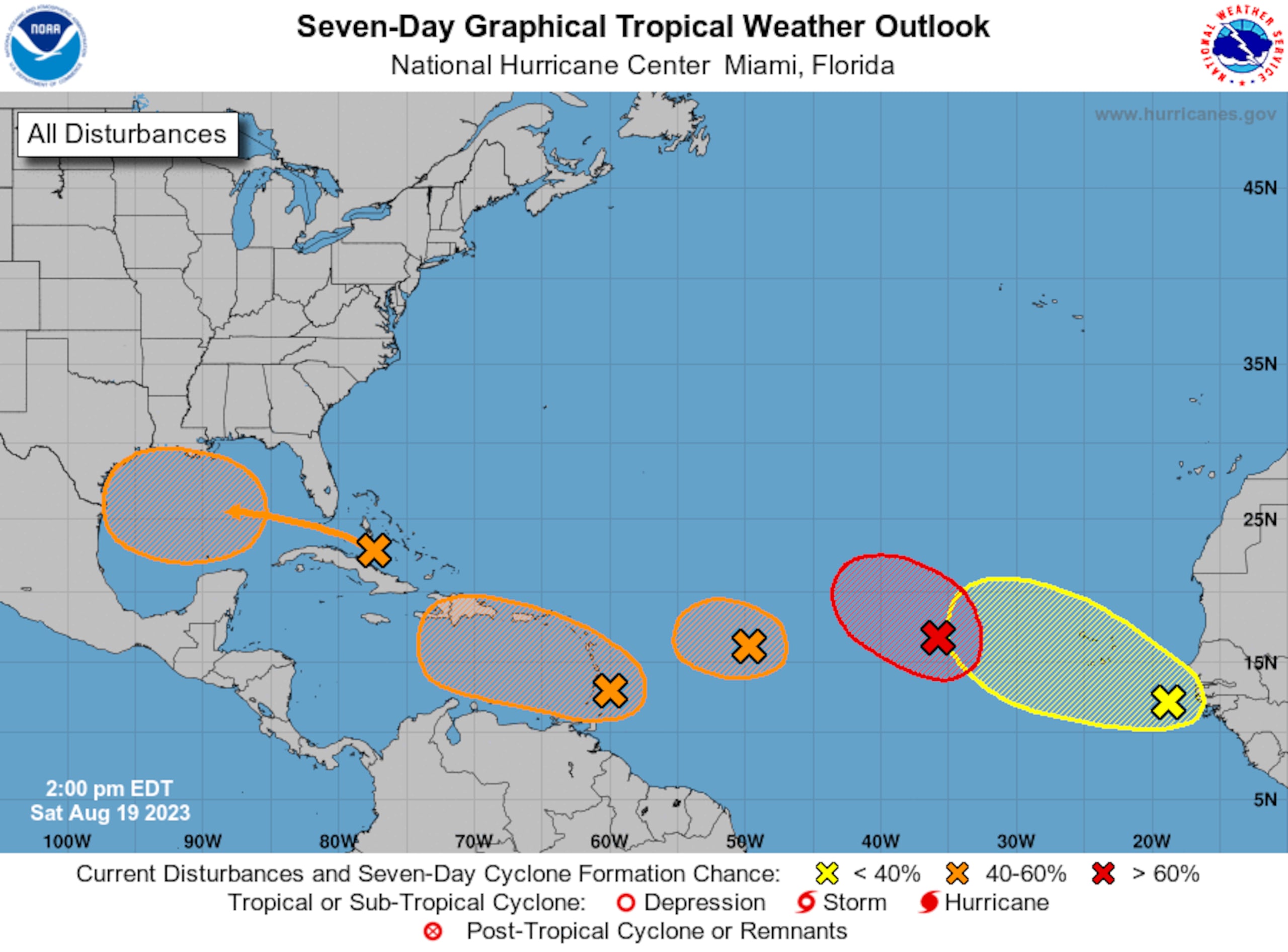 Aunque no alcance a ser una tormenta tropical, el sistema dejará sobre Puerto Rico fuertes aguaceros, tronadas y posibles inundaciones entre el lunes al miércoles.