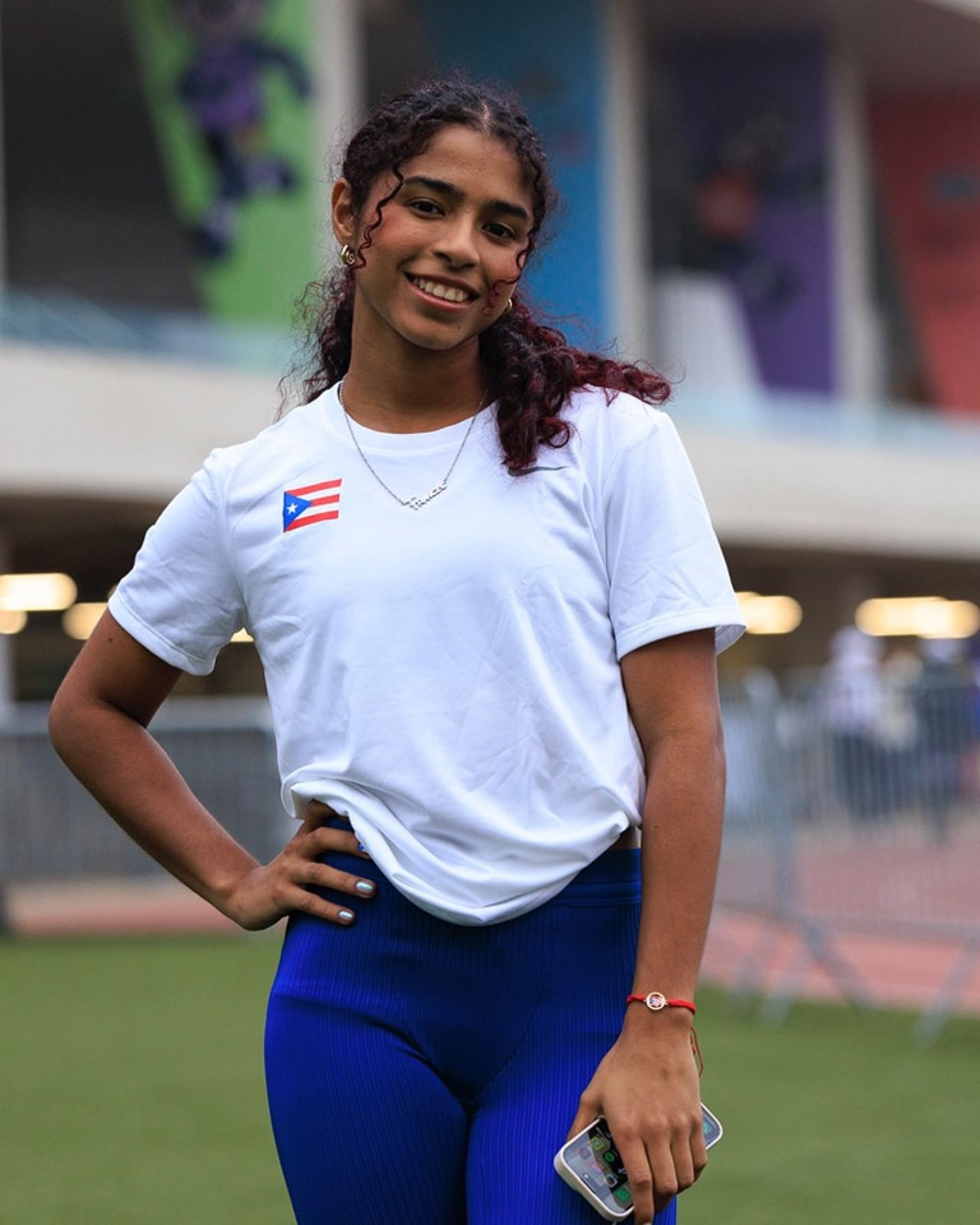 Frances Colón correrá en 100 y 200 metros y es también parte del relevo femenino de 4x100.