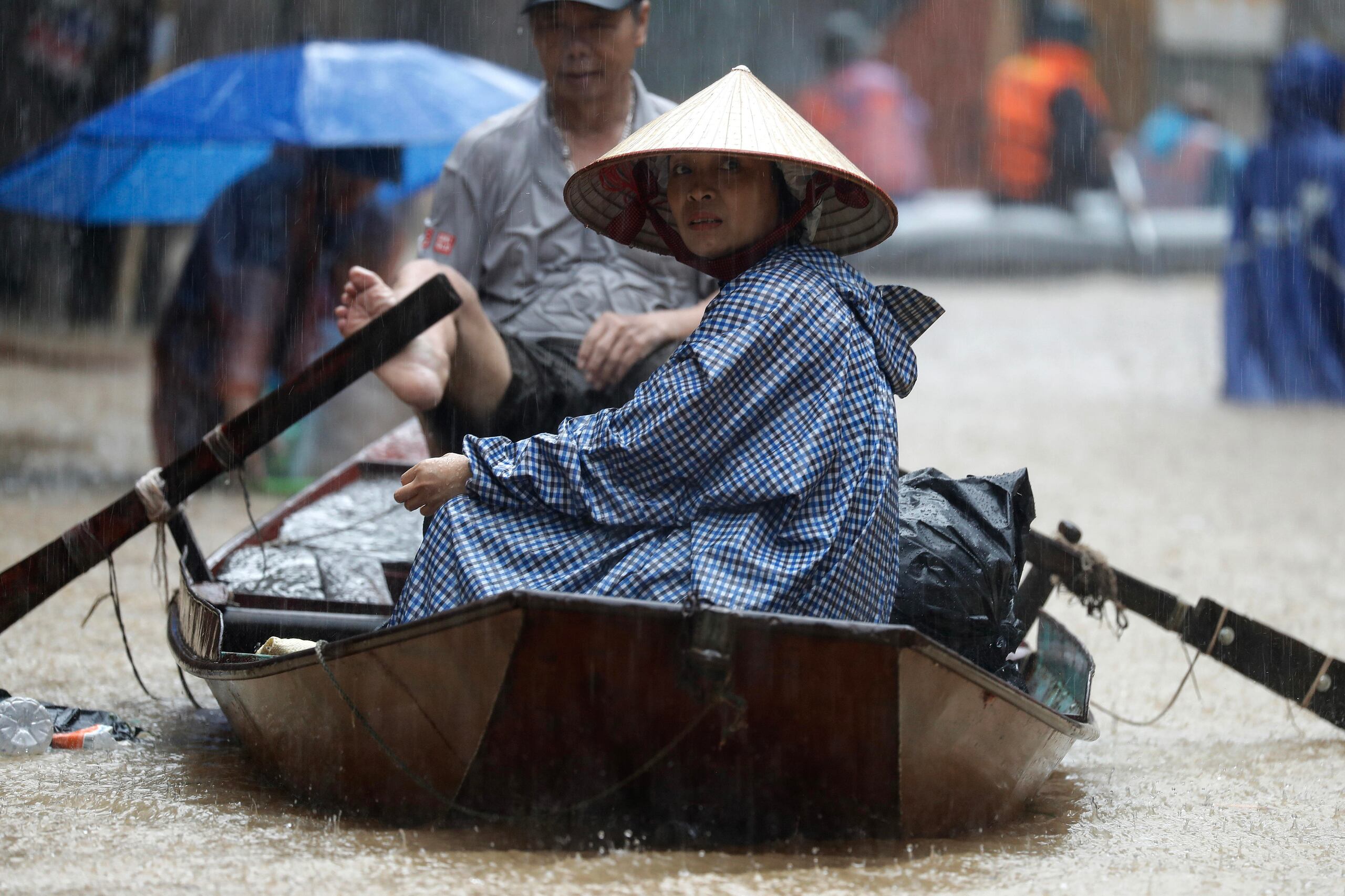 Fotografía de archivo de las inundaciones en Vietnam por el tifón Yagi.
EFE/EPA/LUONG THAI LINH
