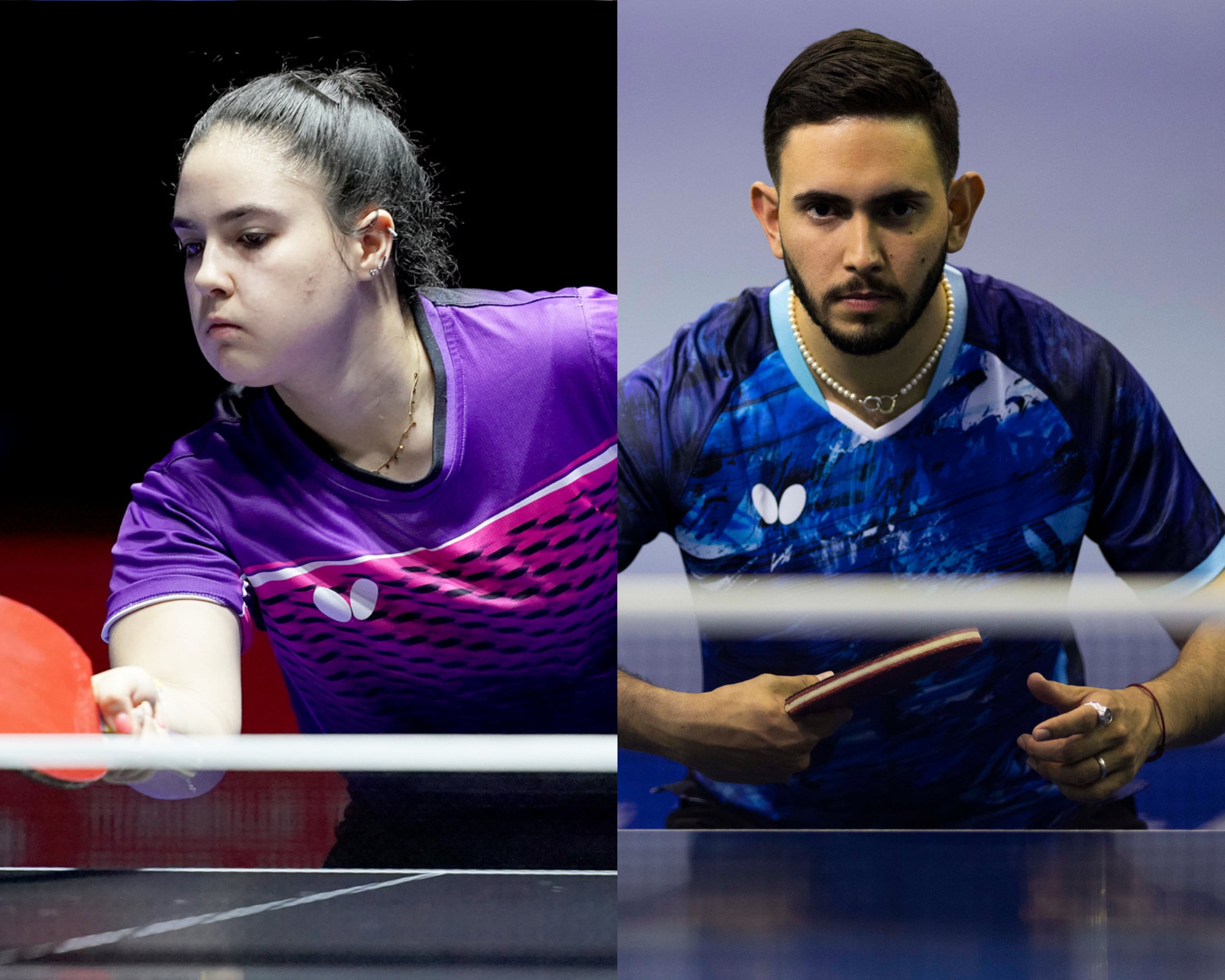 Brianna Burgos y Brian Afanador se presentan este jueves en el cuadro de clasificación del US Smash.