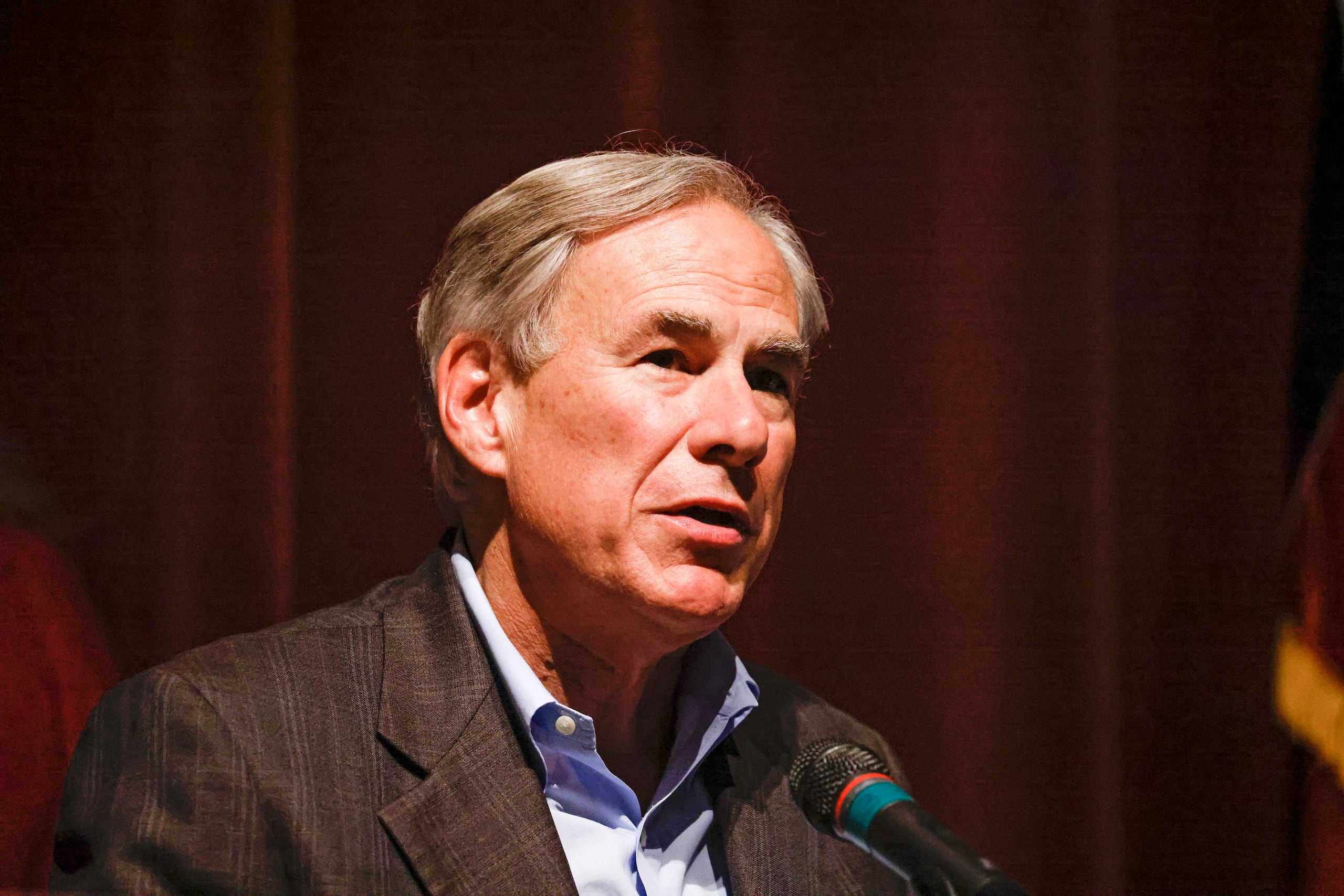 El gobernador de Texas, Greg Abbott.