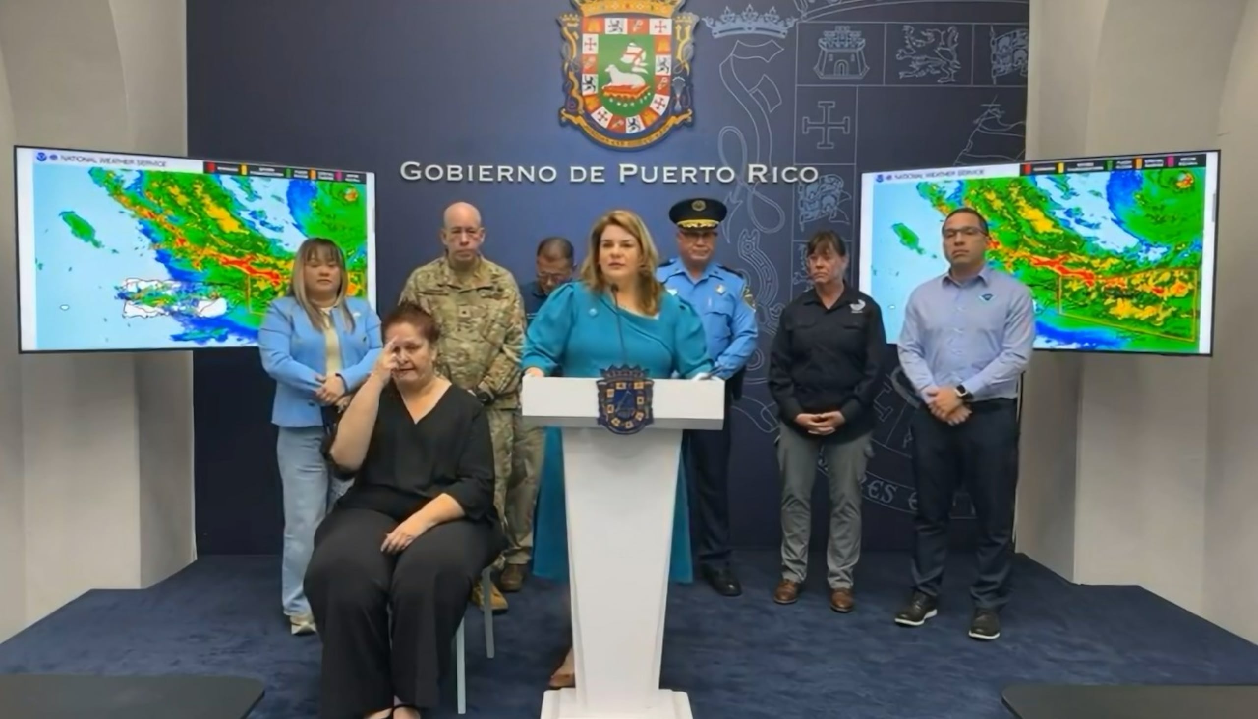 Durante la conferencia se reiteró múltiples veces que nadie debería entrar a los cuerpos de agua, ya sea el mar o ríos.