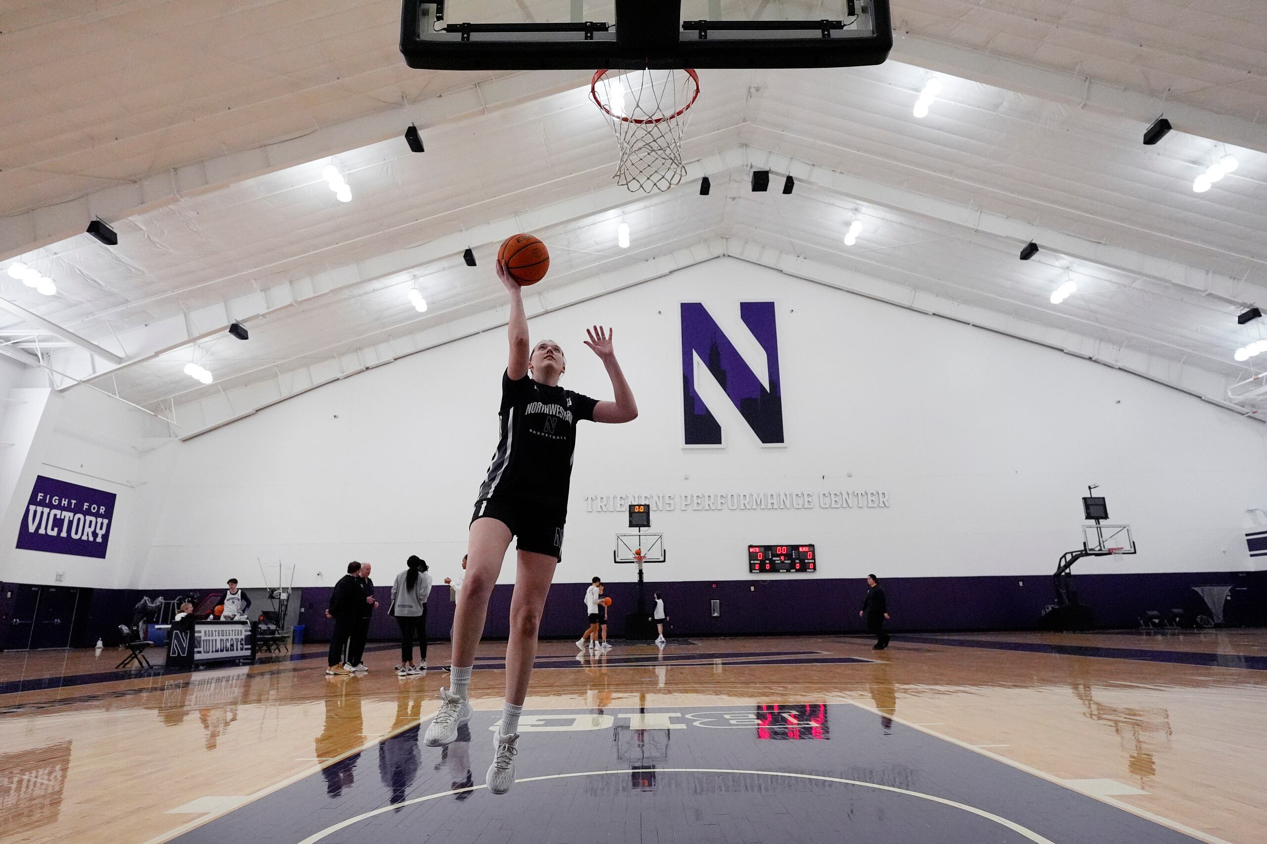 Kat Righeimer está en Northwestern.