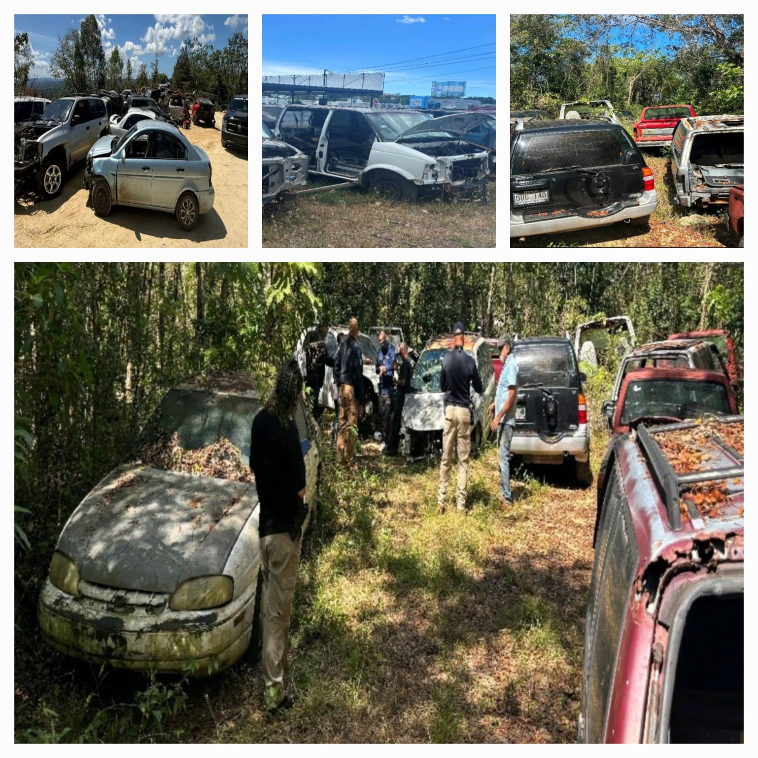 Resultado de las inspecciones realizadas por la Policía junto al Departamento de Hacienda y la Junta de Planificación fueron en Isabela, Moca y Aguadilla.