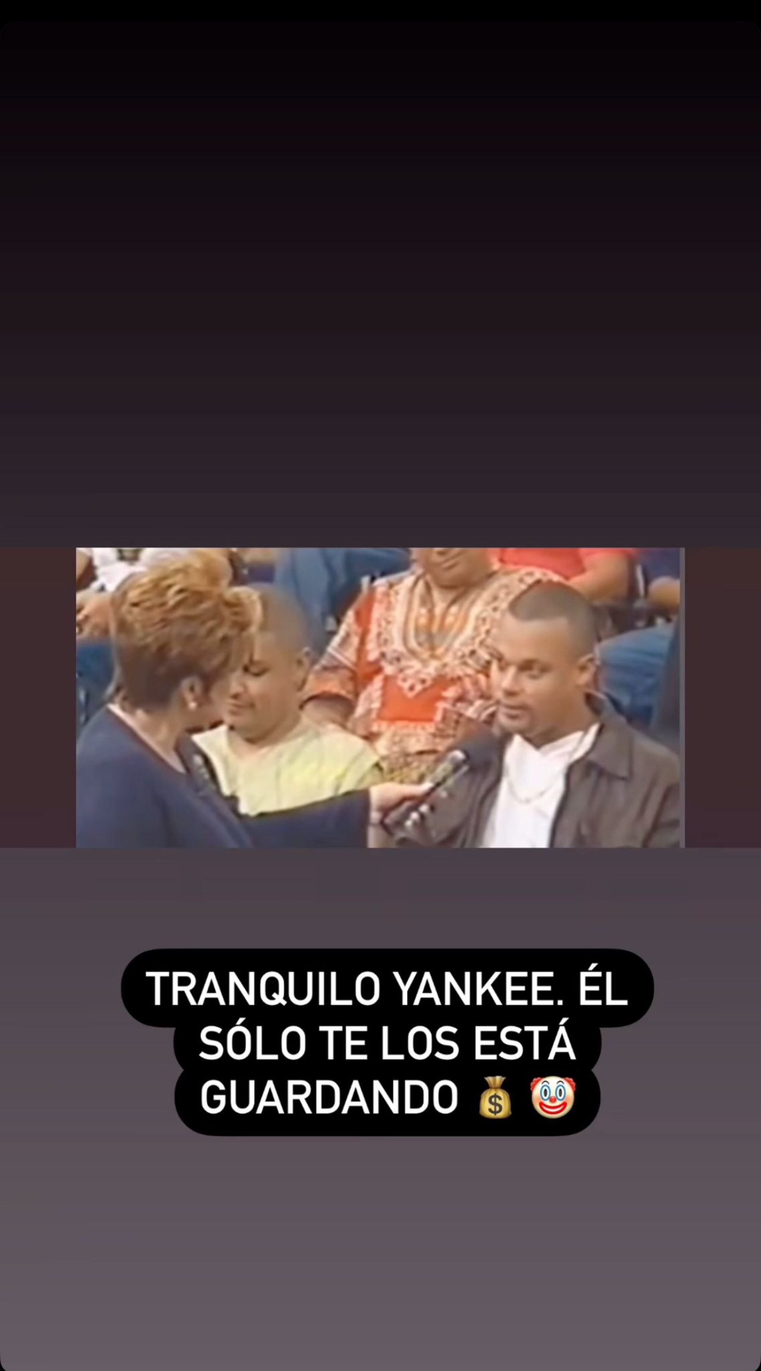 Tony Dize le tiró al productor musical en sus "stories" de Instagram.