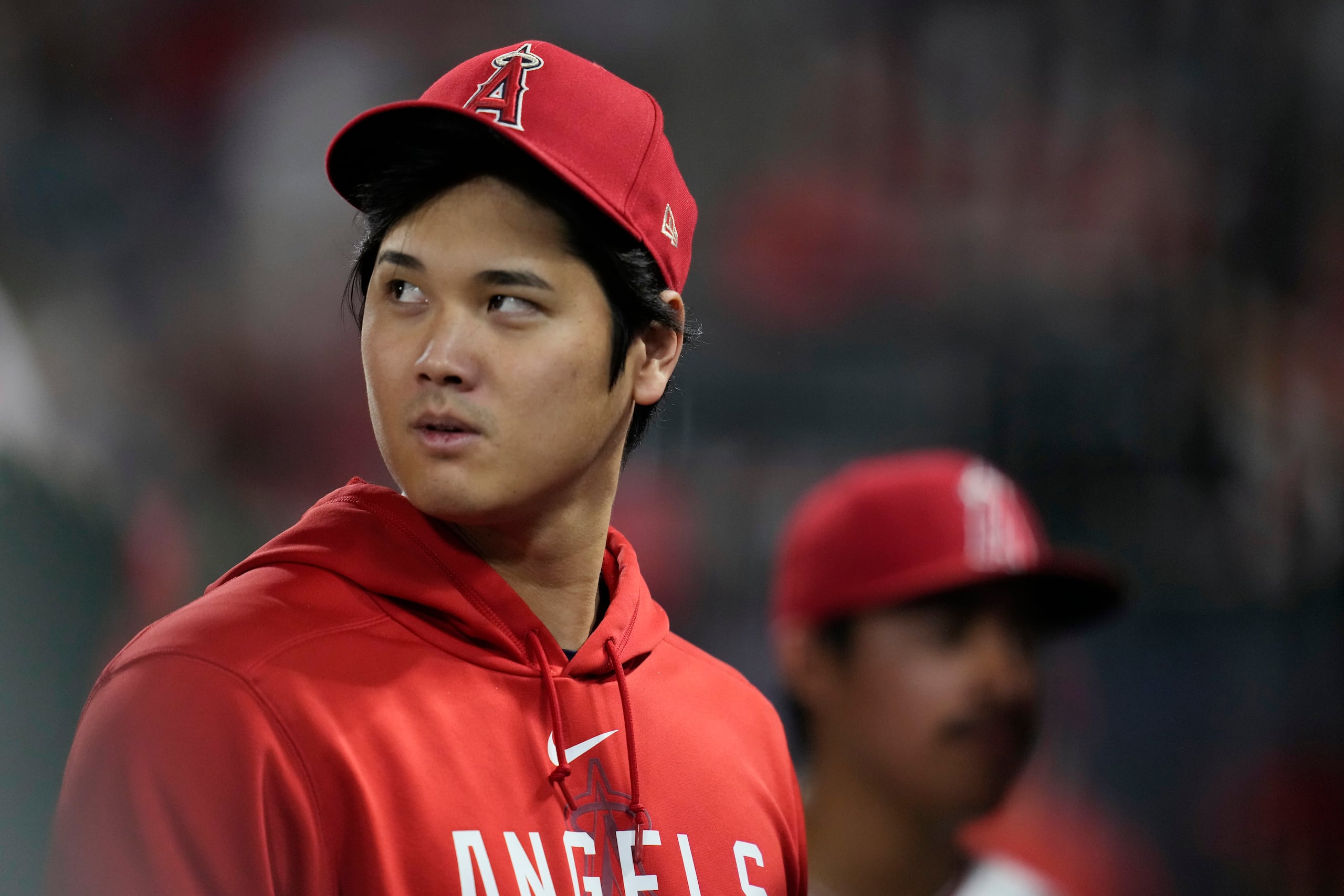 Shohei Ohtani durante la temporada 2023 con los Angels de Los Ángeles.