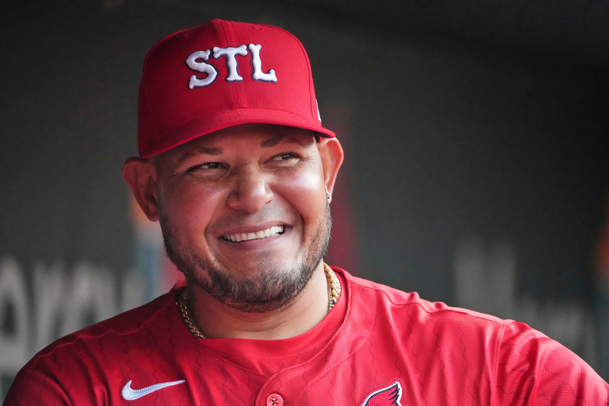 Yadier Molina, aquí en una foto de archivo, ya pertenece al Salón de la Fama de los Cardinals.
