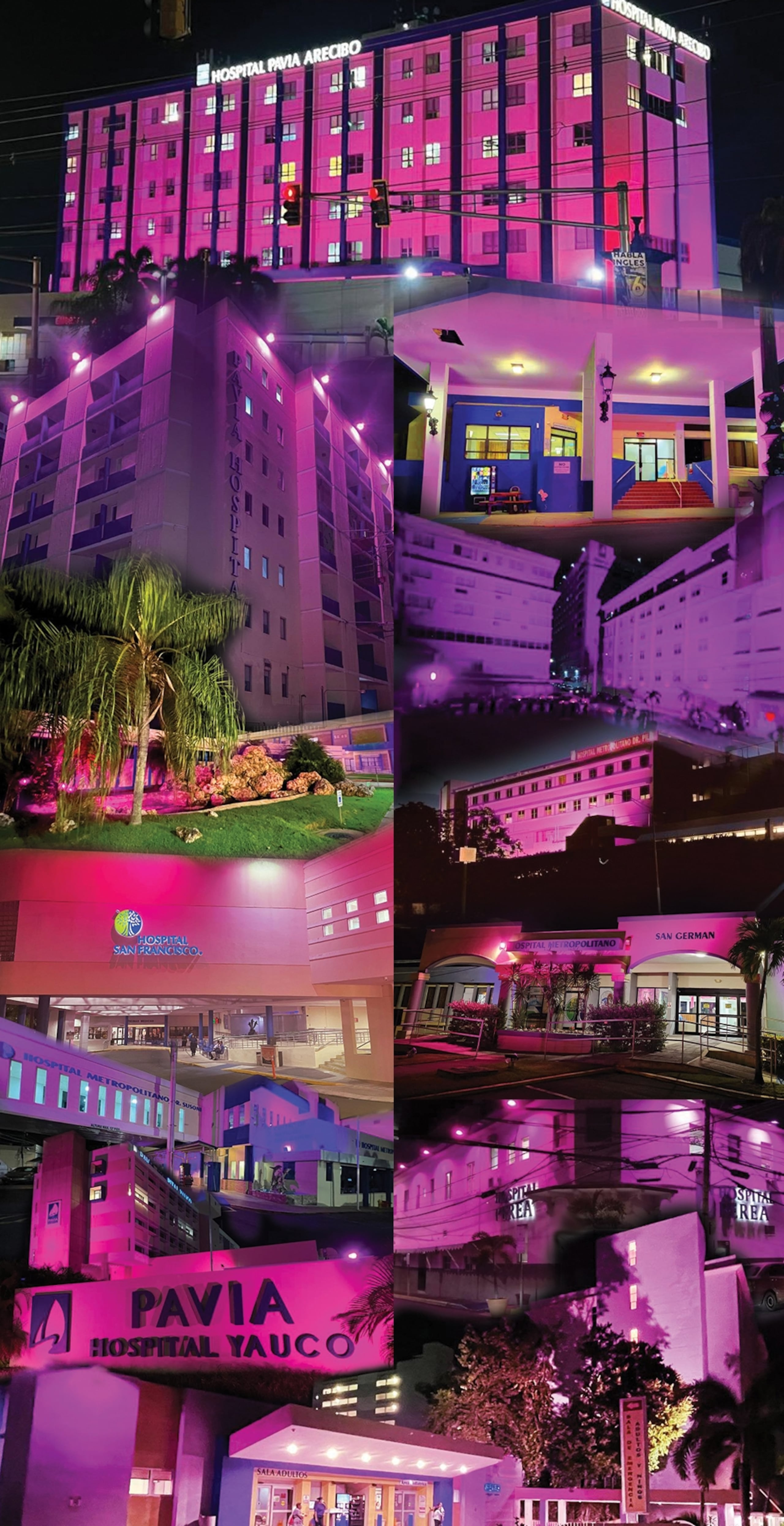 Durante octubre, todos los hospitales afiliados a Metro Pavia Health System llevarán a cabo diversas actividades para continuar orientando a la comunidad sobre los servicios y especialidades que ofrecen.