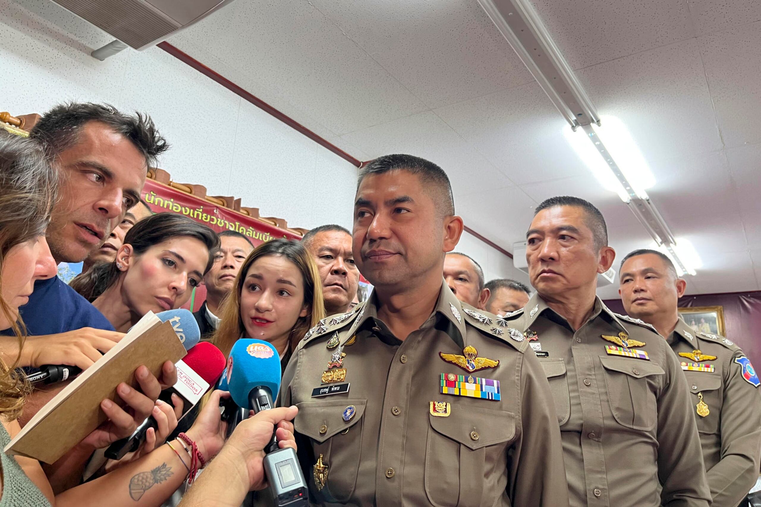 El subdirector de la Policía de Tailandia, Surachate Hakparn (EFE/Somkeat Ruksaman)