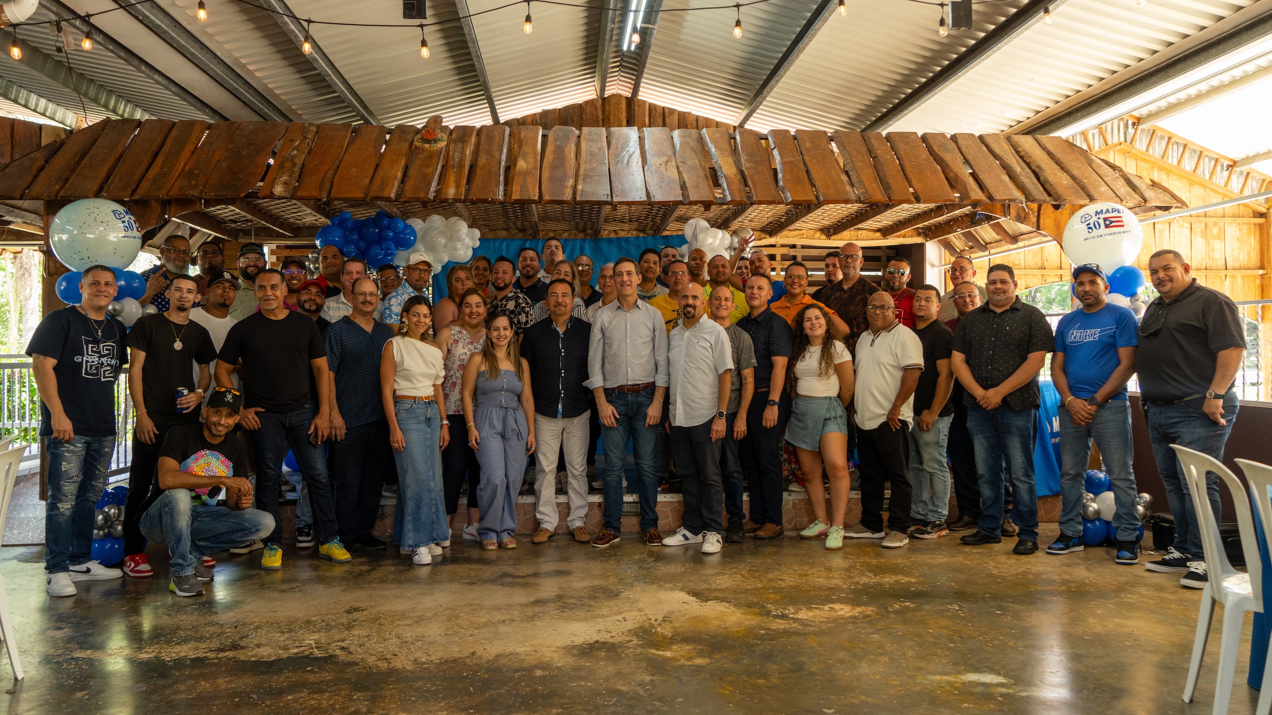 Mapei Caribe celebró, junto a sus empleados, sus 50 años en Puerto Rico.