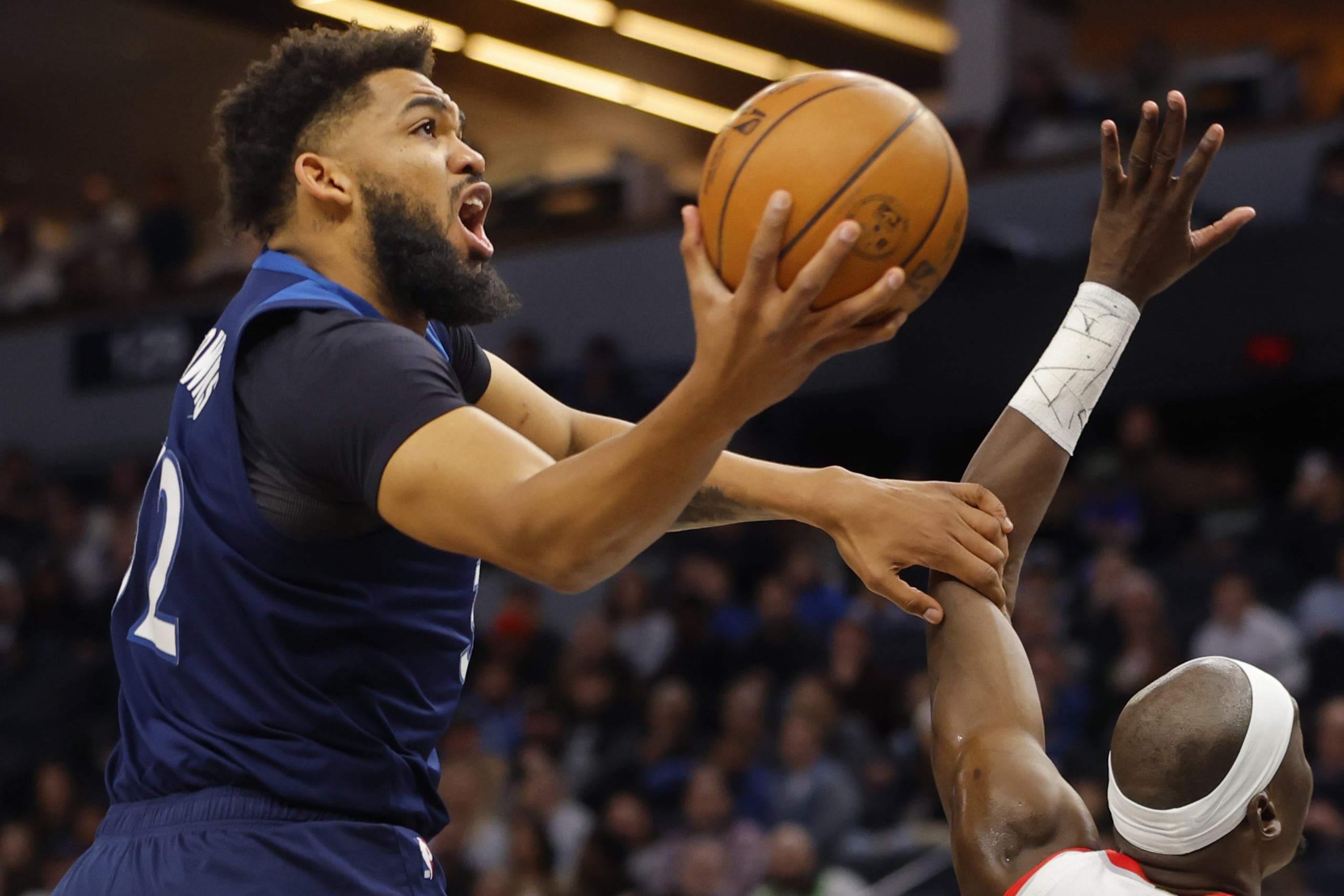Karl-Anthony Towns se encuentra en su novena temporada en la NBA.