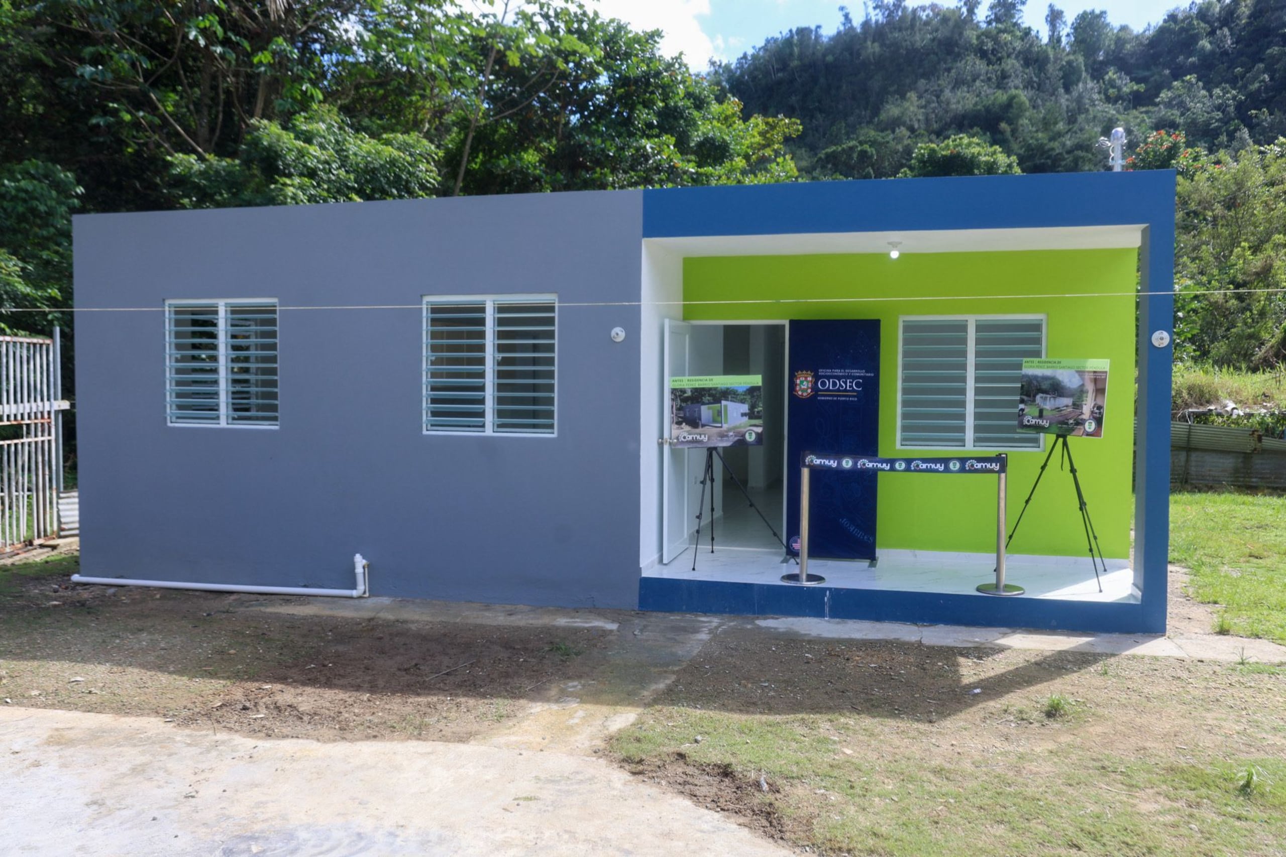 Así quedó después de los arreglos.