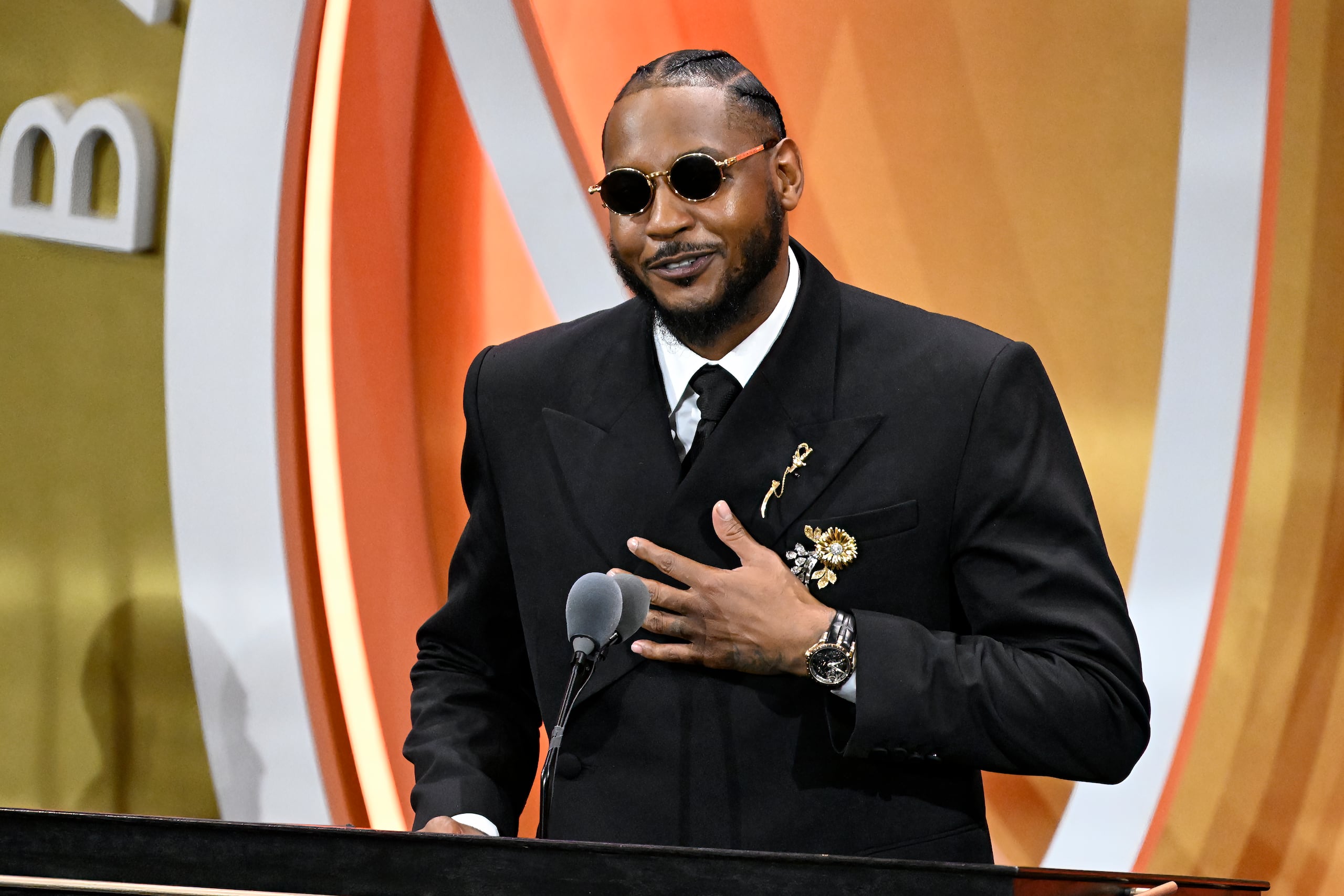 Carmelo Anthony es miembro del Naismith Basketball Hall of Fame.