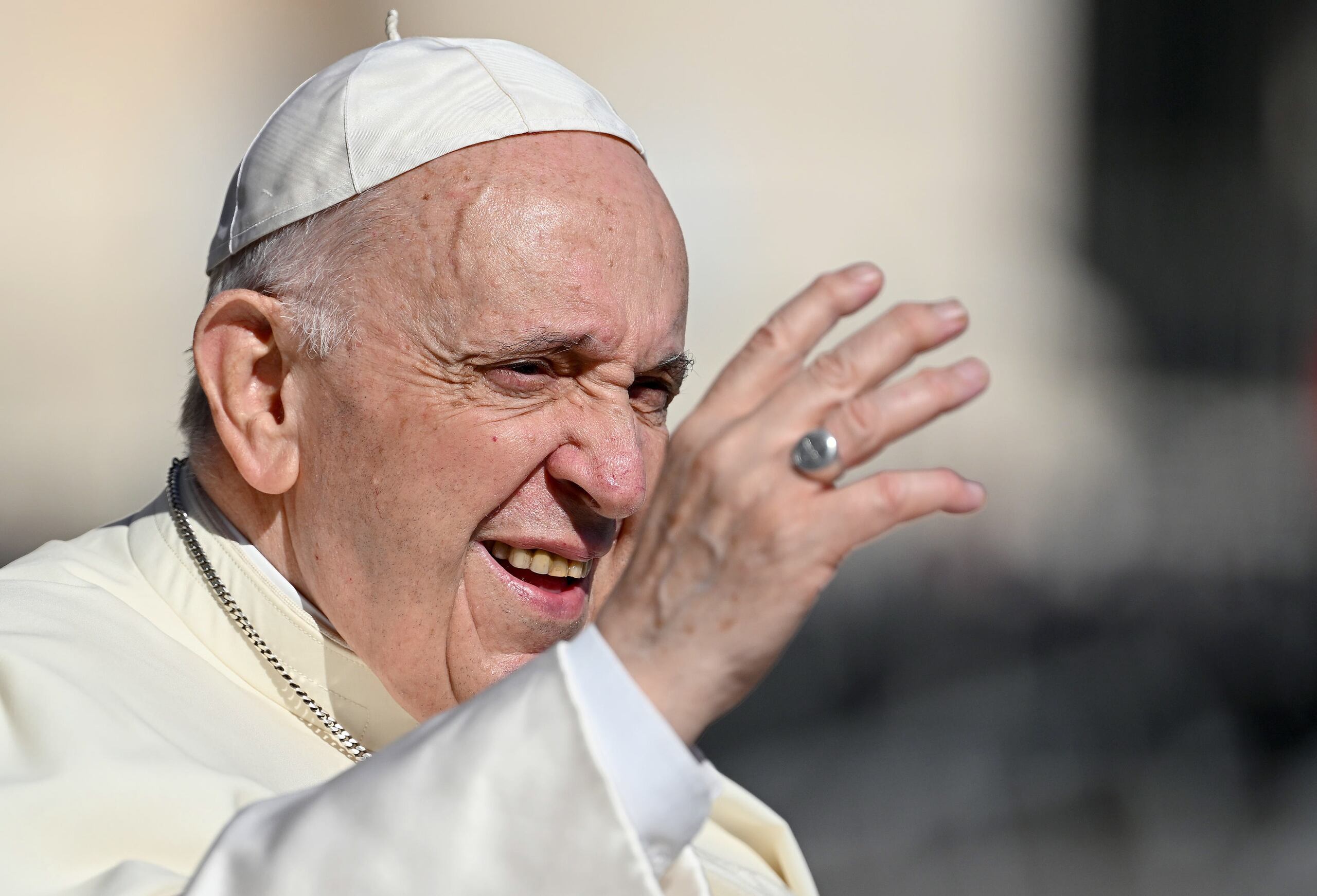 El papa Francisco tiene 86 años.