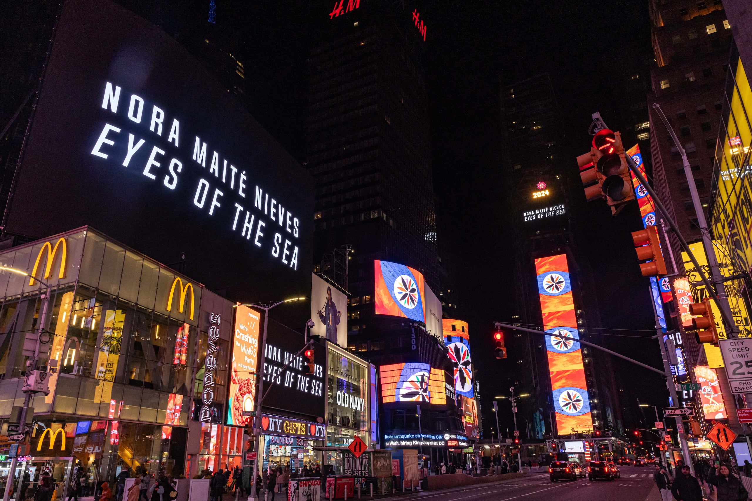La obra se exhibe cada medianoche de este mes, extamente a las 11:57pm.