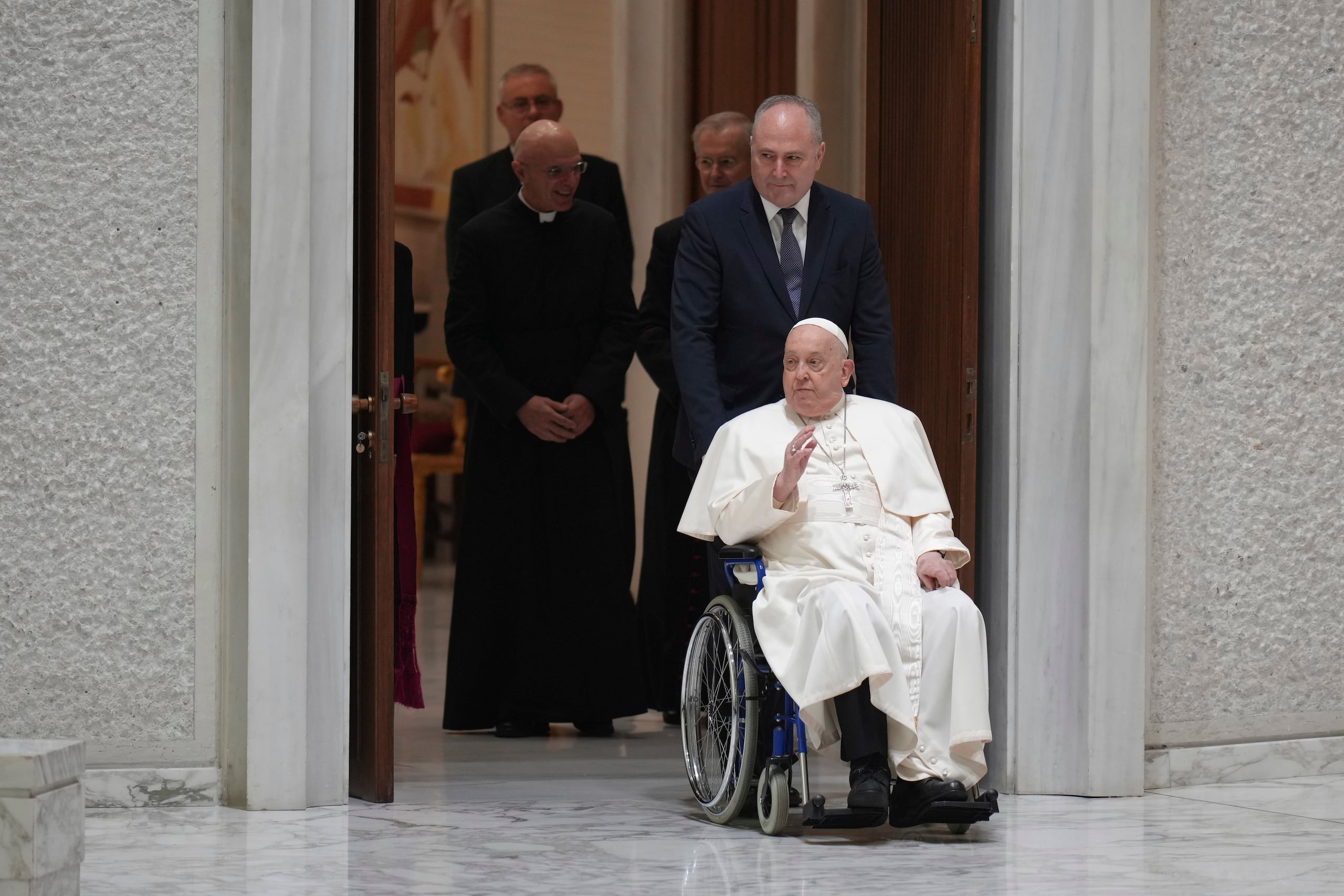 El papa Francisco, de 88 años, ha estado hospitalizado desde el 14 de febrero.