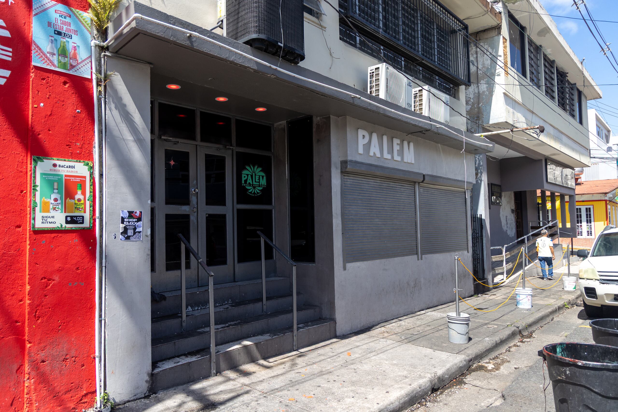 La balacera se registro el pasado viernes en el negocio Palem Drinks & Good Vibes, en la calle José De Diego, en Mayagüez.