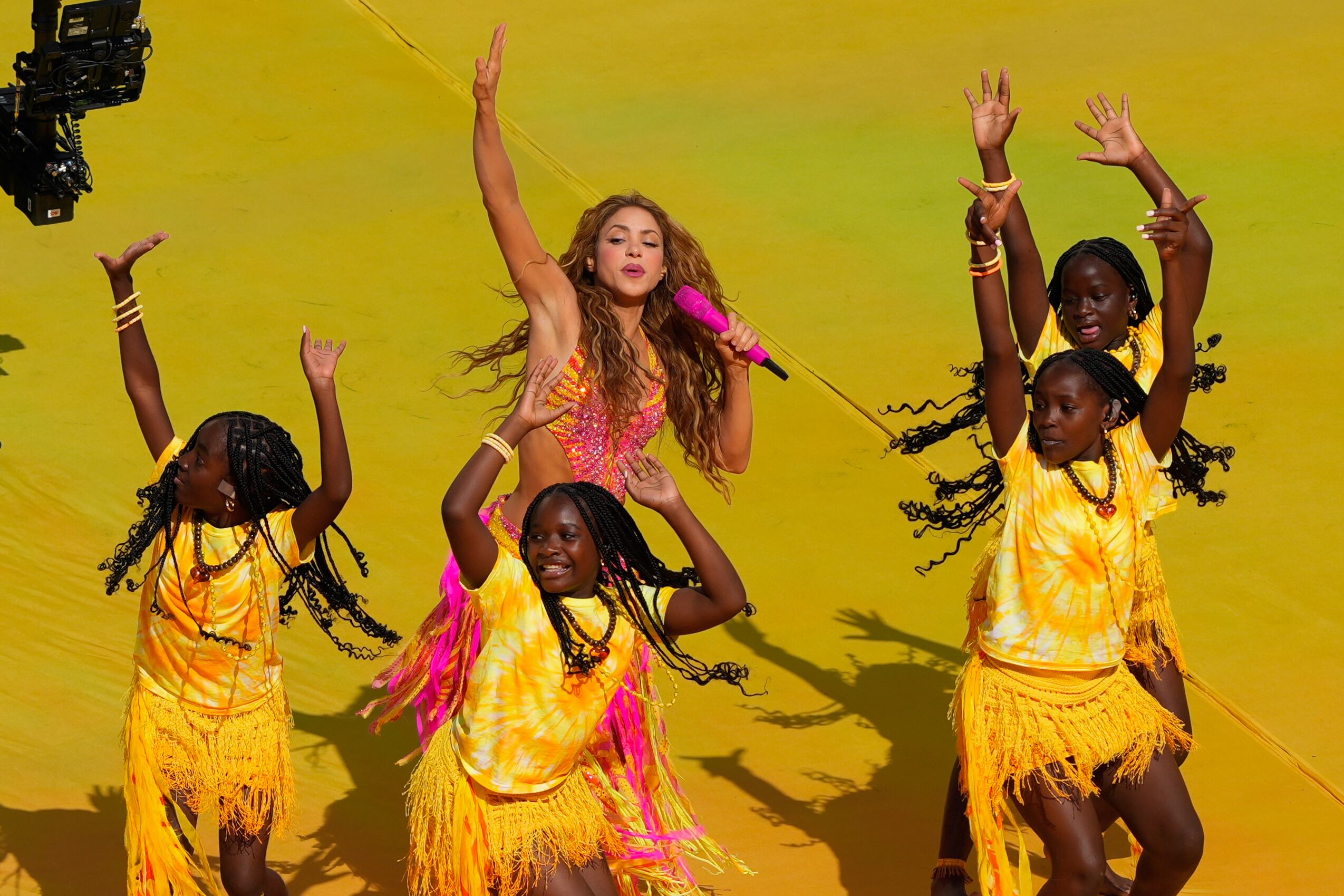 Imagen de la cobertura de: Shakira presenta la versión en español de “Dai Dai” para el Mundial FIFA 2026