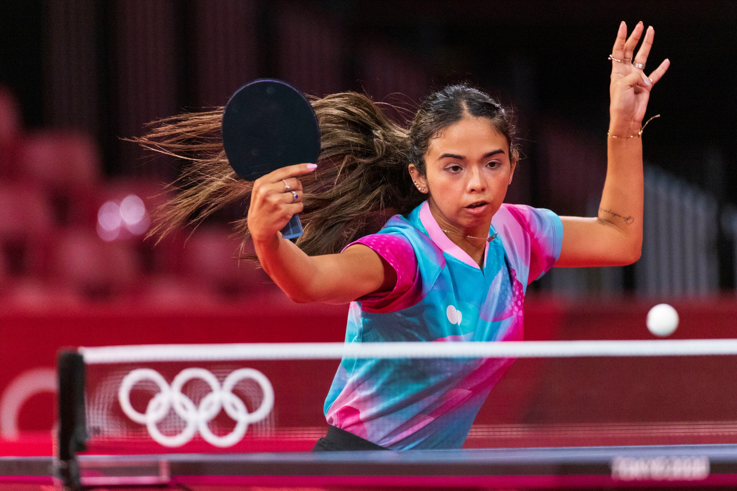 Melanie Díaz logró una buena victoria el martes en la gira WTT en Perú.