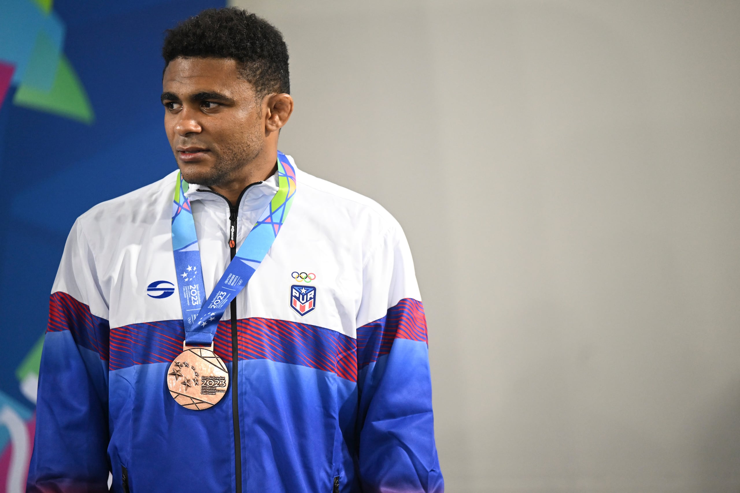 Franklin Gómez ganó el sábado su cuarta medalla en sus cuartos Juegos Centroamericanos y del Caribe.