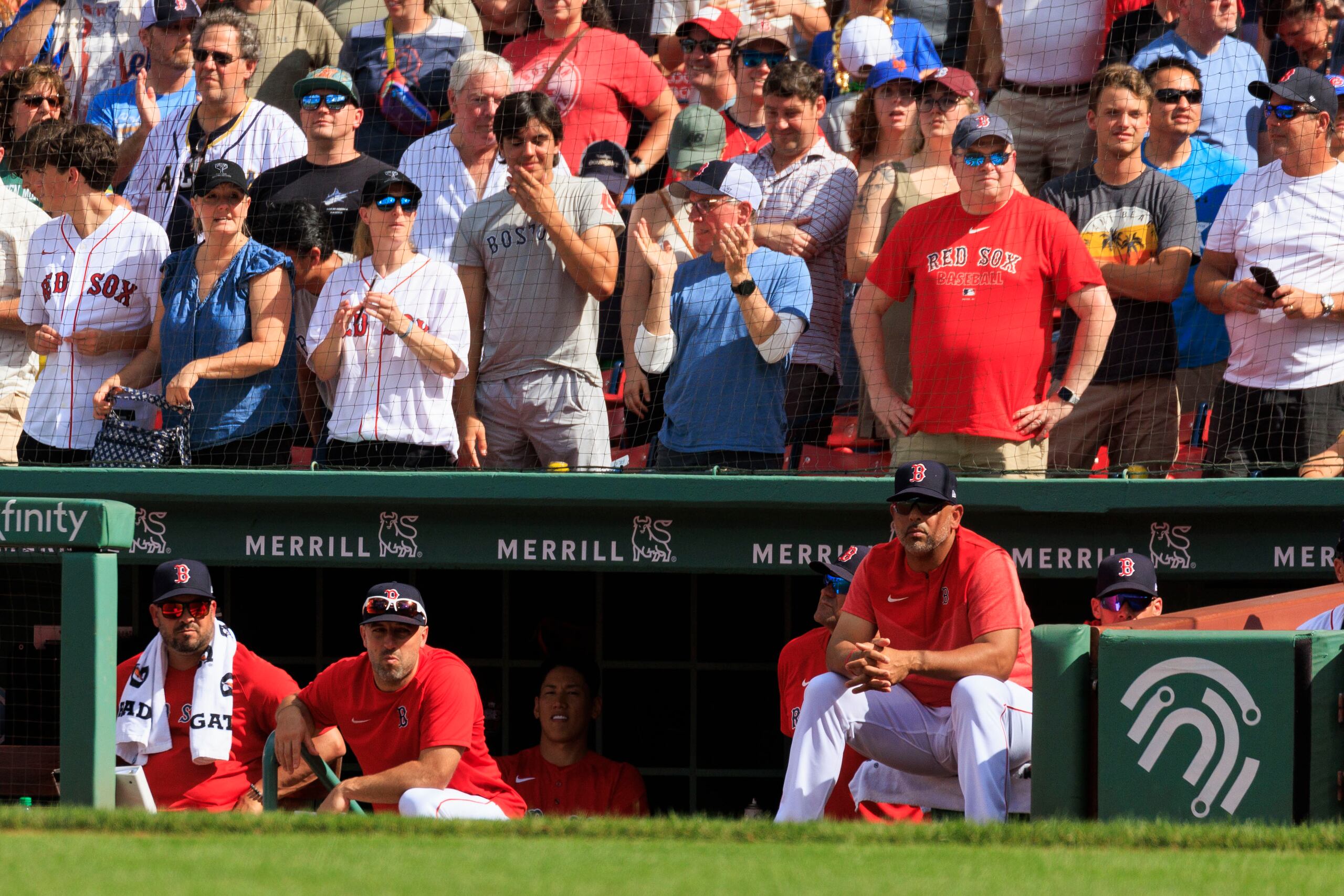 Bajo el mandato de Alex Cora, los Red Sox han terminado últimos en la división tres veces.