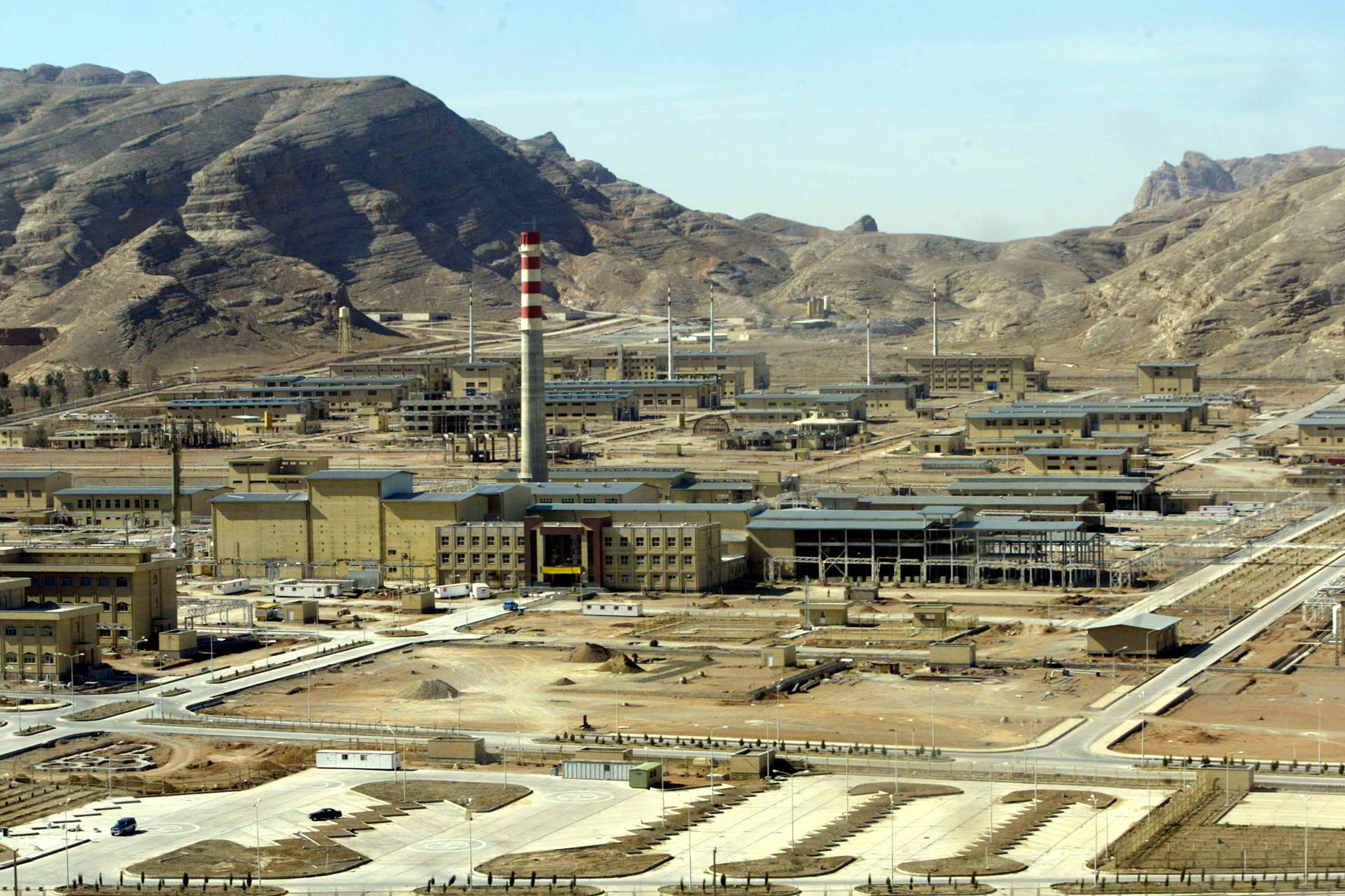 Instalaciones nucleares de Irán.