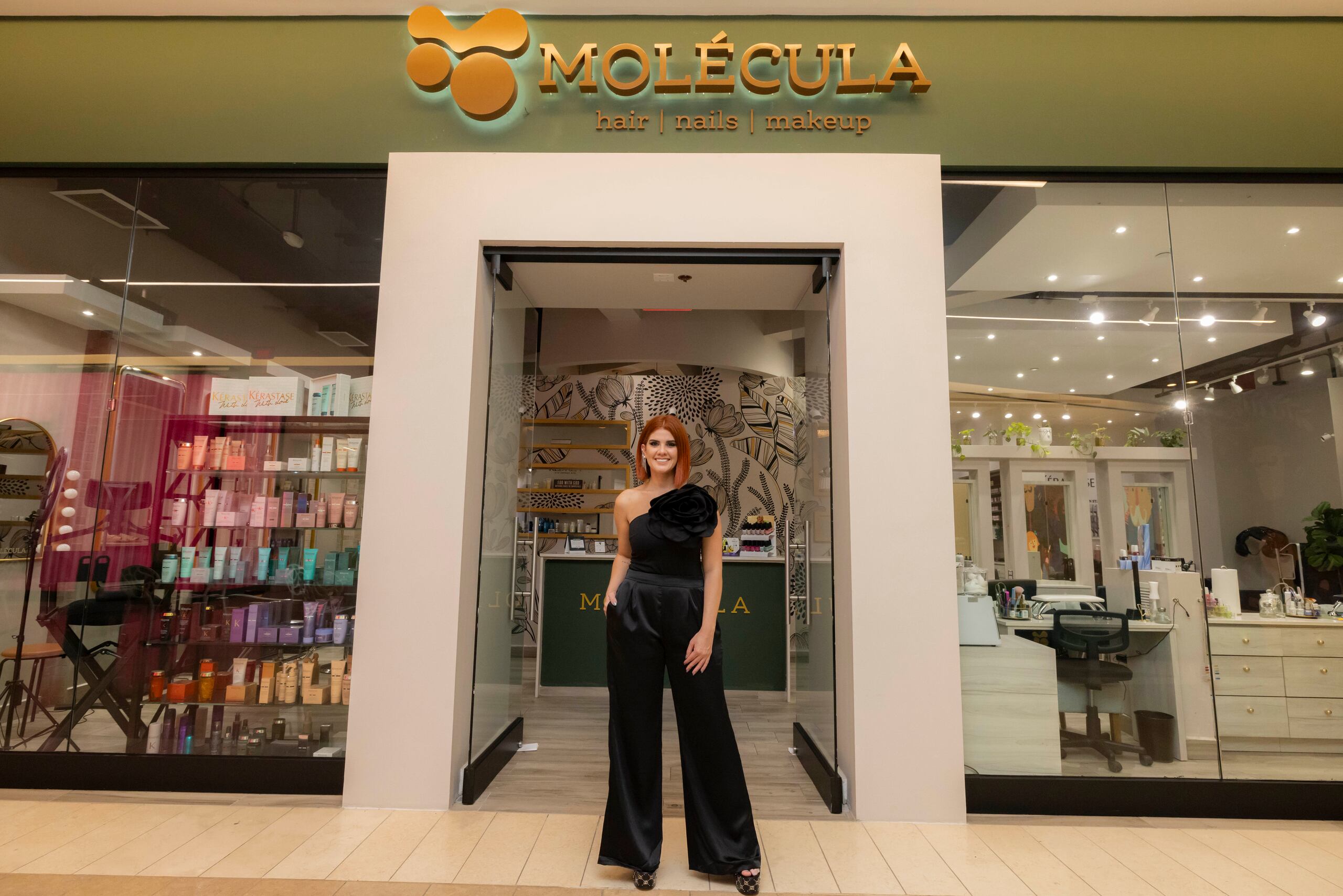 Gloritza Áviles es la creadora del concepto del salón de belleza Molécula.