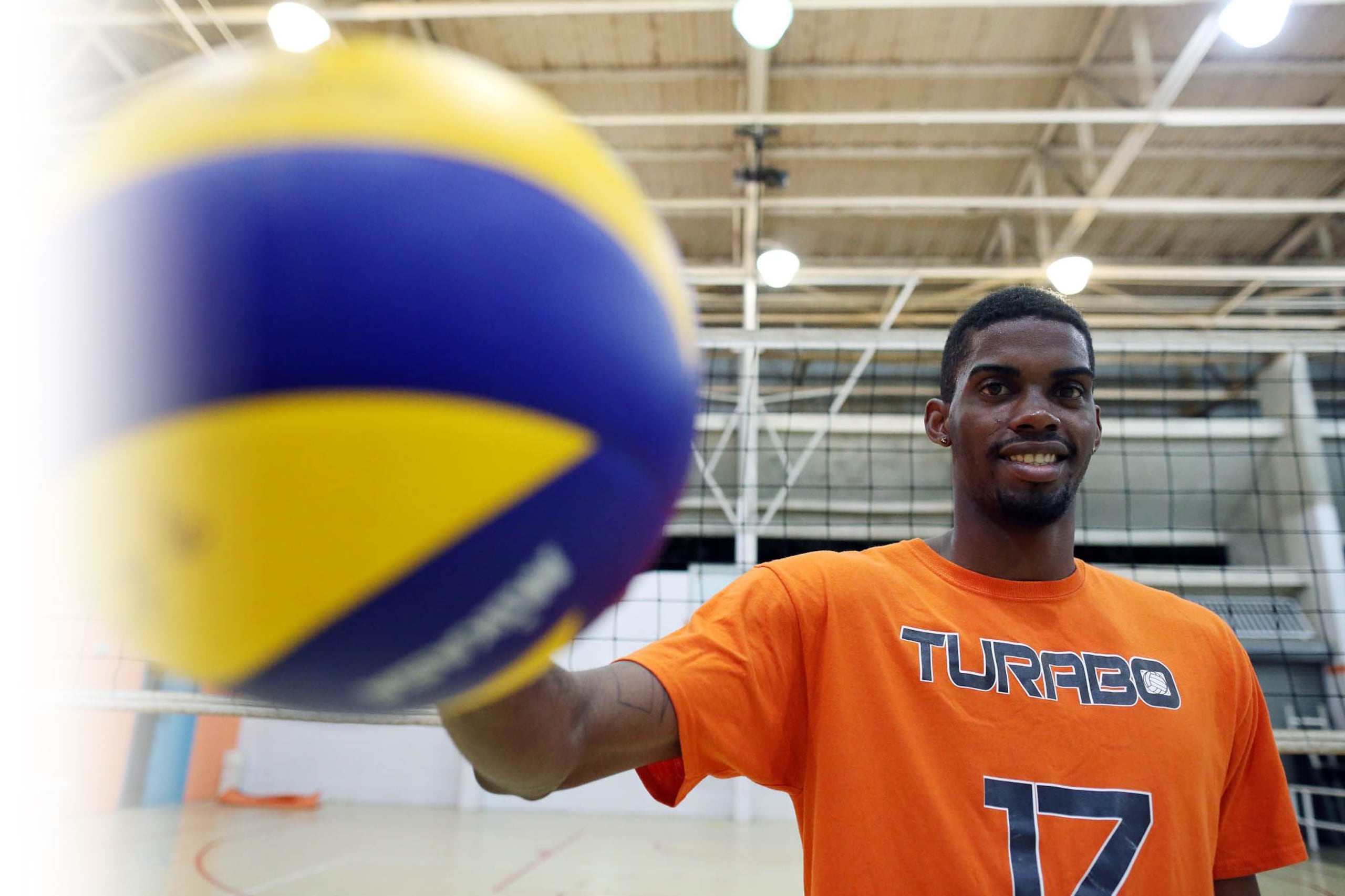 Félix Chapman, el anunciado refuerzo cubano de los Changos, cuando jugó aquí brevemente en la LAI en el 2016.