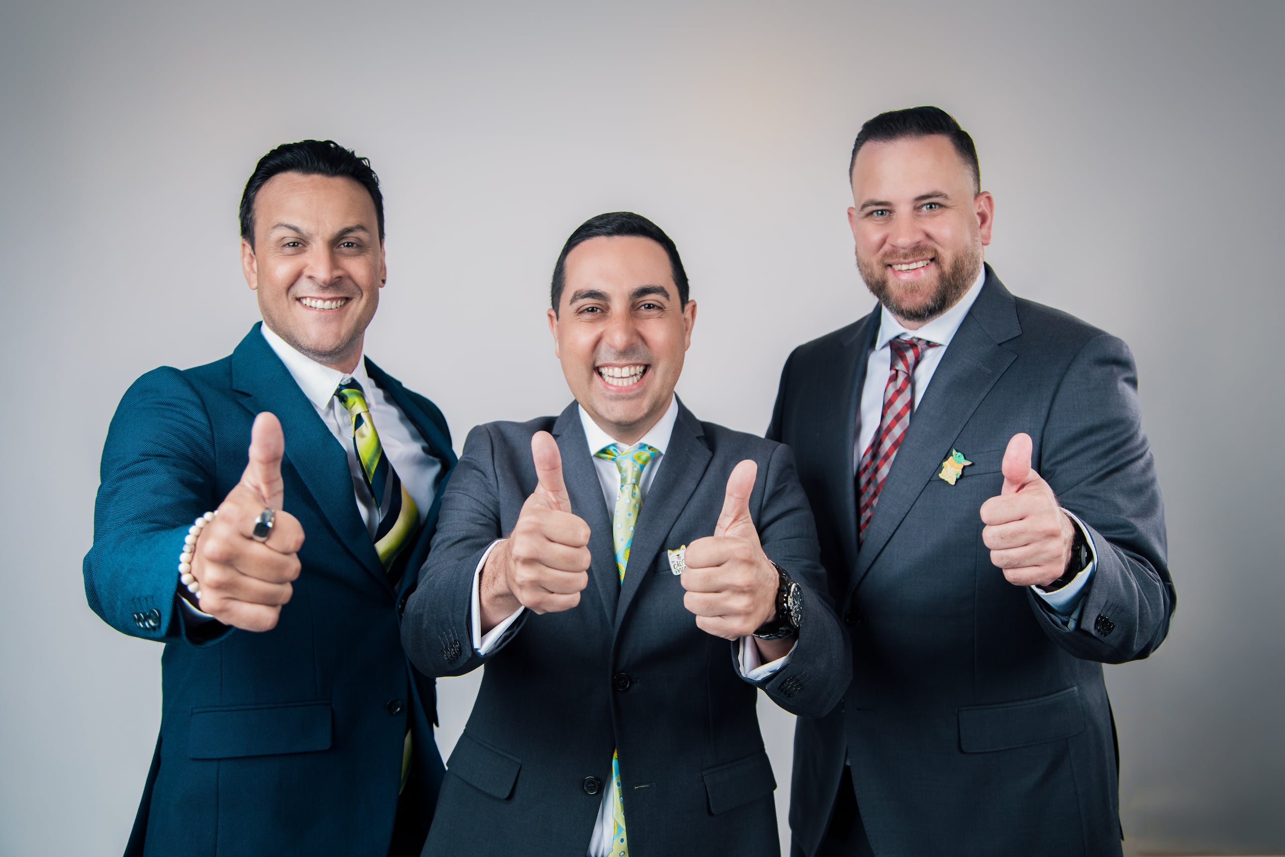 Francis Rosas, Alejandro Gil y Danilo Beauchamp se unen para hacer reír.