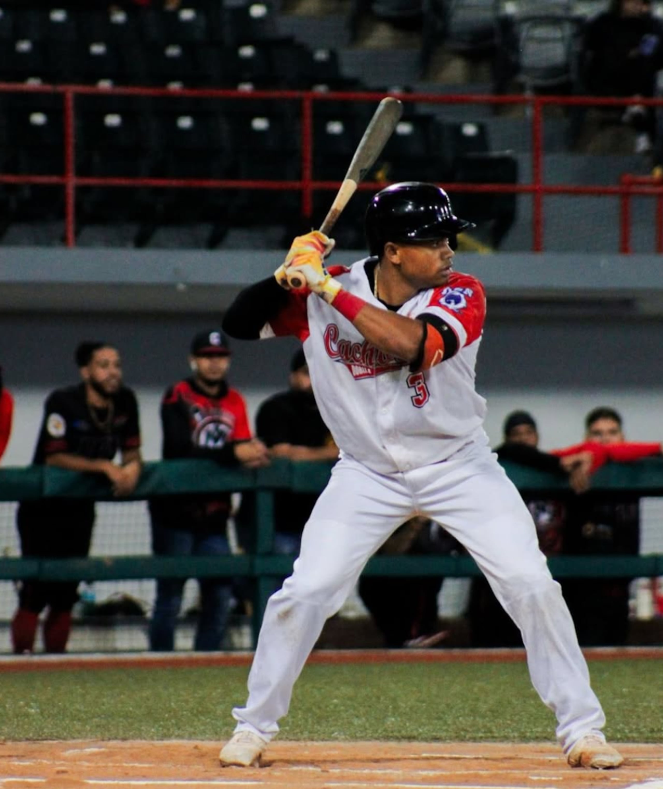 Antonio Brown de los Cachorros de Ponce en el Béisbol Doble A.