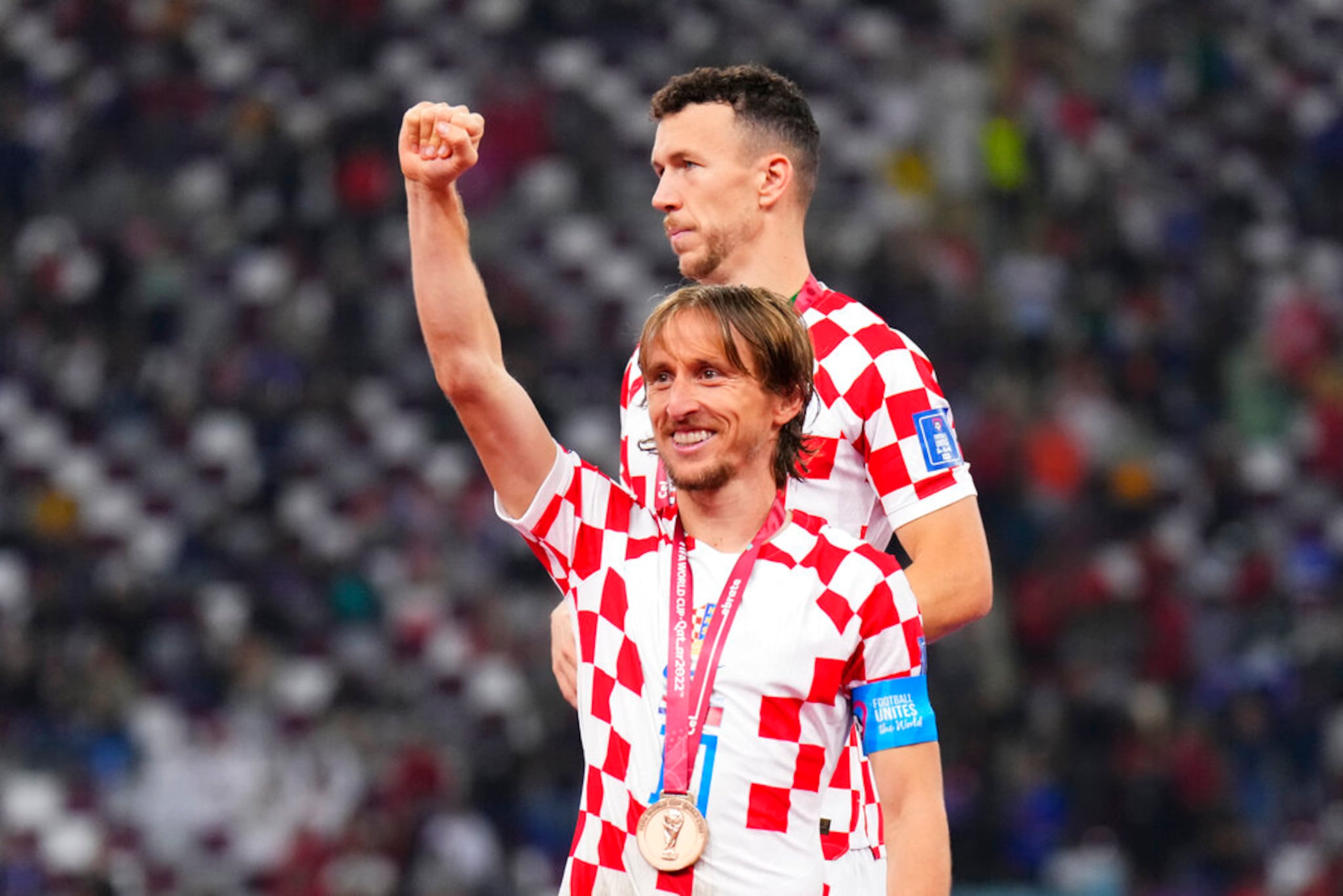 Modric en Catar 2022.