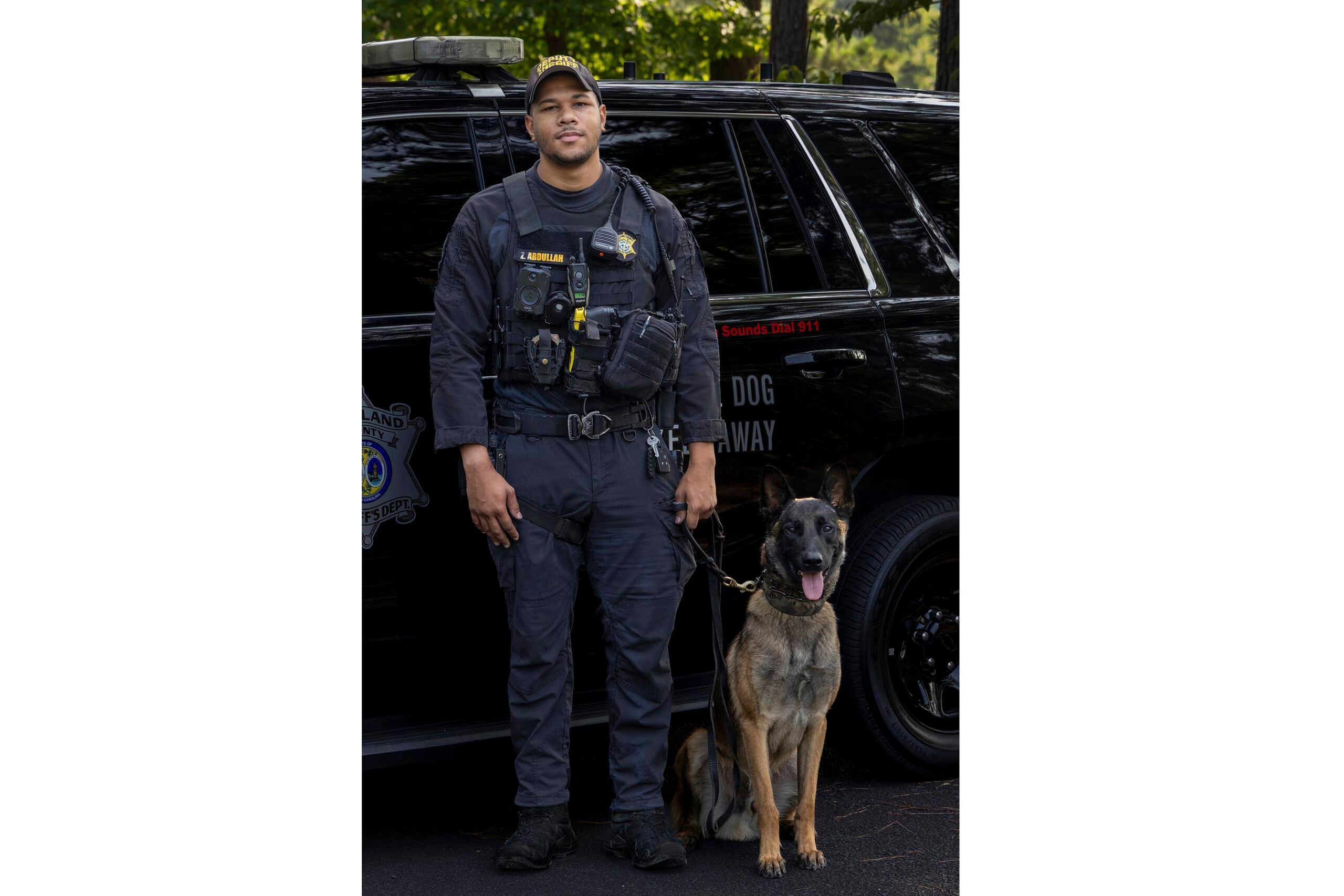 Wick fue arrollado por un vehículo cuando su cadena se rompió y corrió hacia una autopista en persecución de un sospechoso.