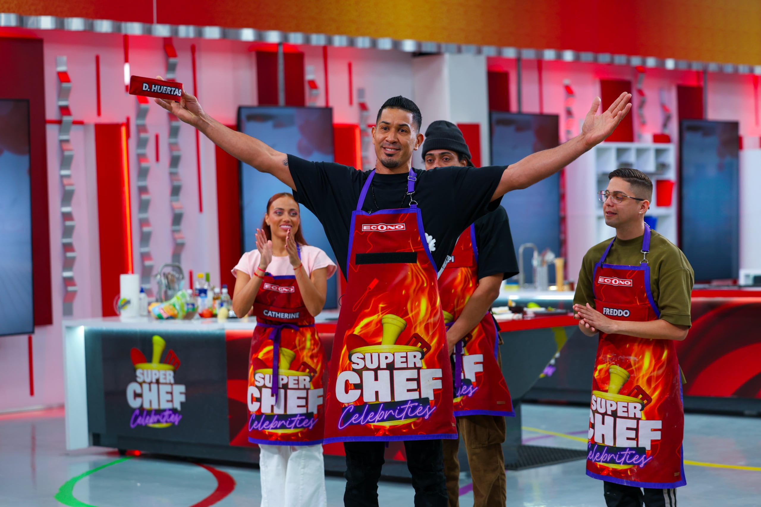 Huertas quedó eliminado de la competencia culinaria de Wapa TV, aunque tendrá su oportunidad para reintegrarse al juego.